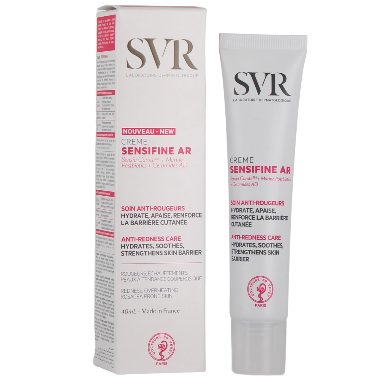 Sensifine AR Soin intensif hydratant apaisant anti-rougeurs - Sensifine