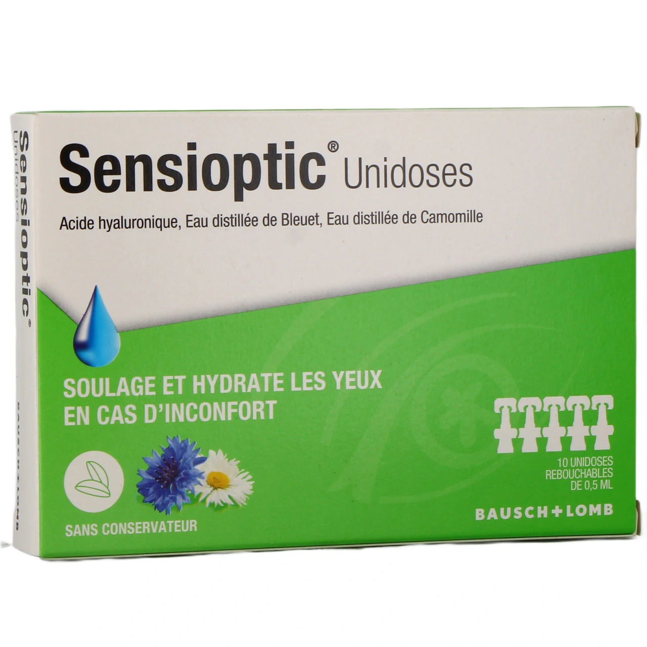 Sensioptic Solution Oculaire - Bausch and Lomb