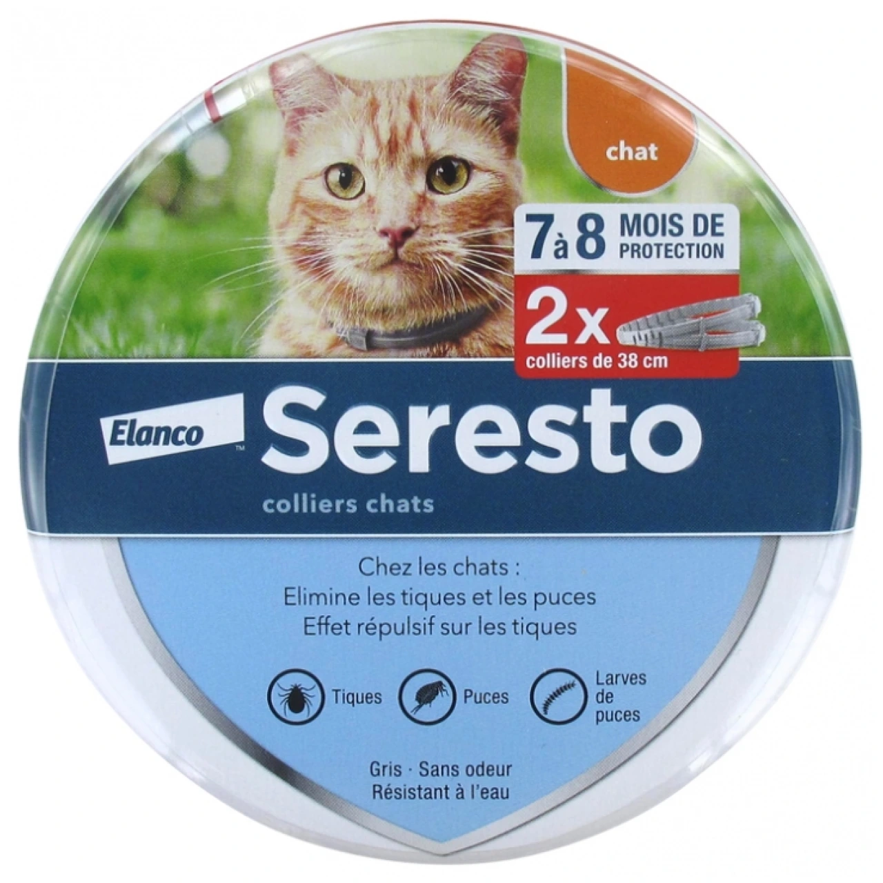 Seresto Collier Anti-puces et tiques pour chat - Vue 6