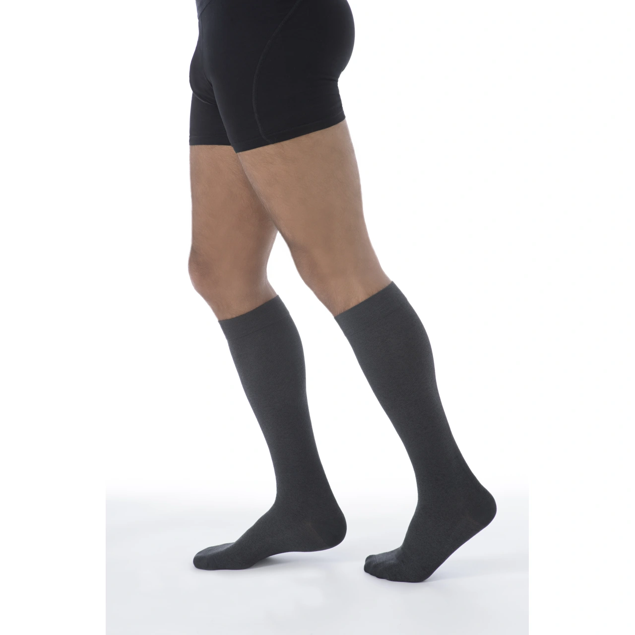 Sigvaris Men Essentiel Coton Instinct Coton Chaussettes Classe 2 - Vue 2