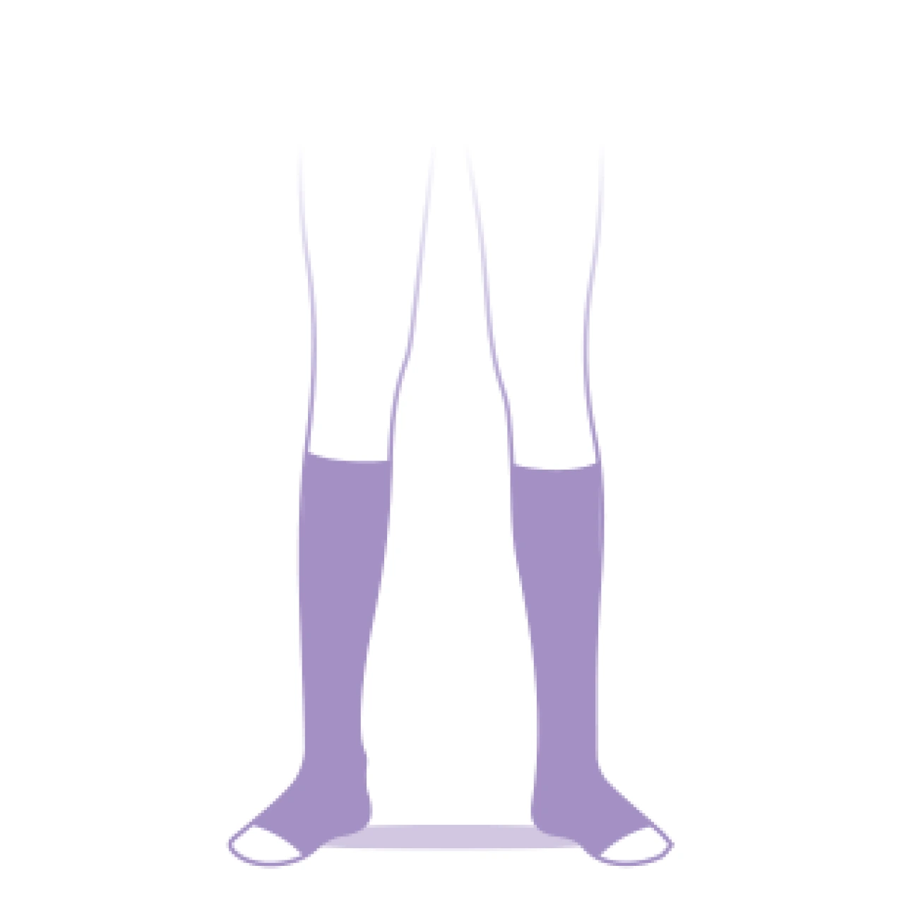 Sigvaris Men Essentiel Coton Instinct Chaussettes Pied Ouvert Classe 2 - Vue 4