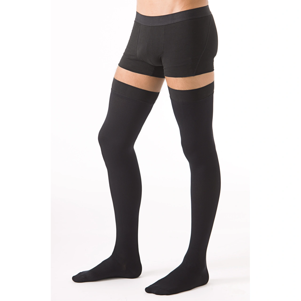 Sigvaris Men Essentiel Microfibre Urban Bas Auto-Fixant Classe 2 - Sigvaris