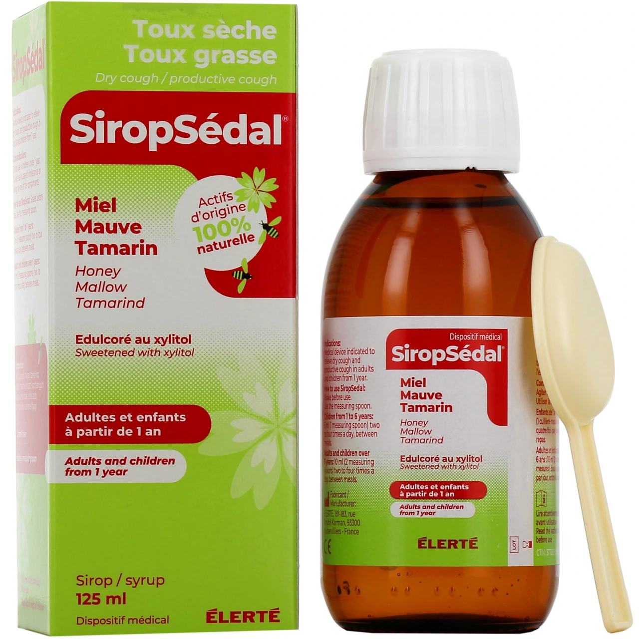 SiropSedal Sirop Toux - Élerté