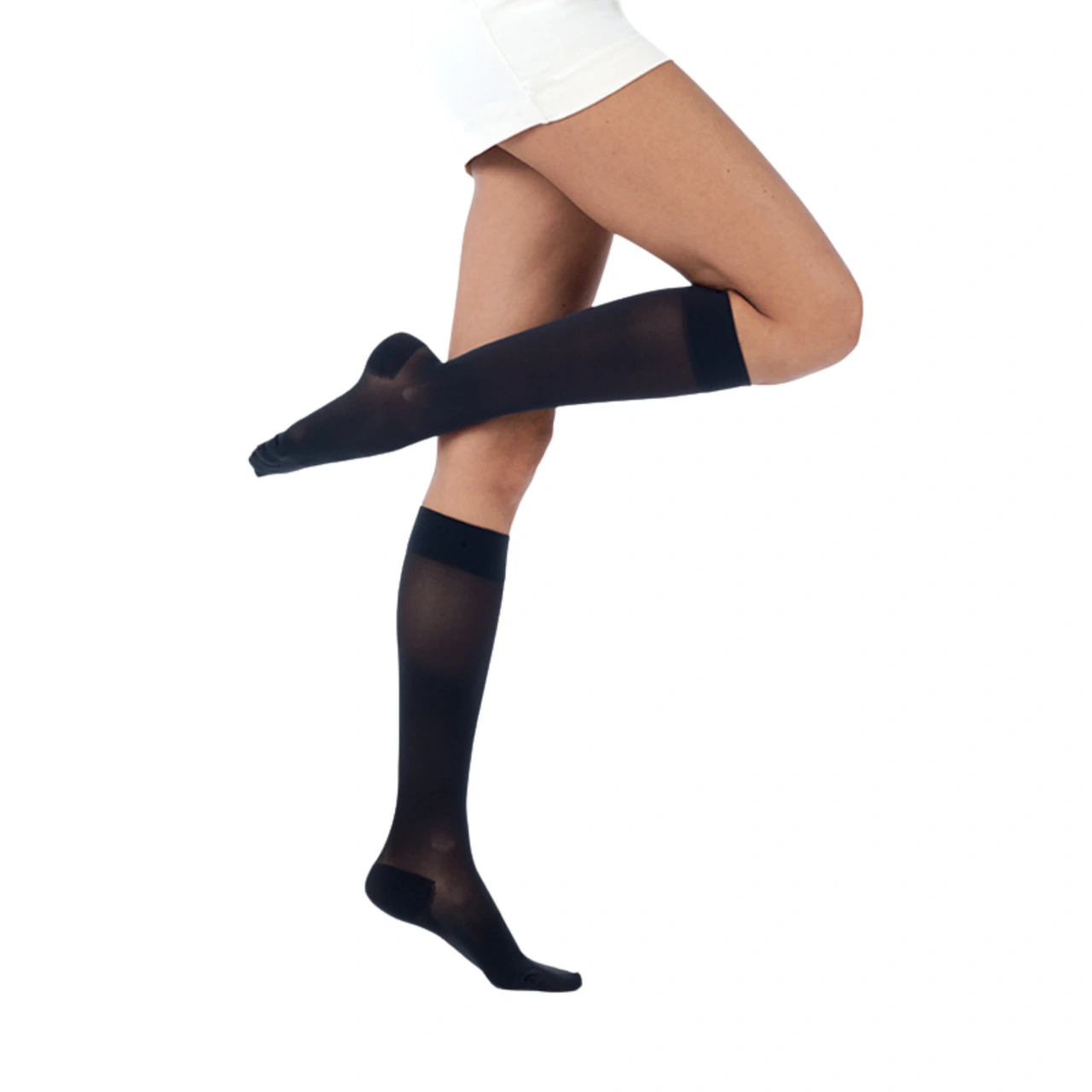 Smartleg Mi-Bas Semi-Transparent Femme Classe 2 - Vue 4
