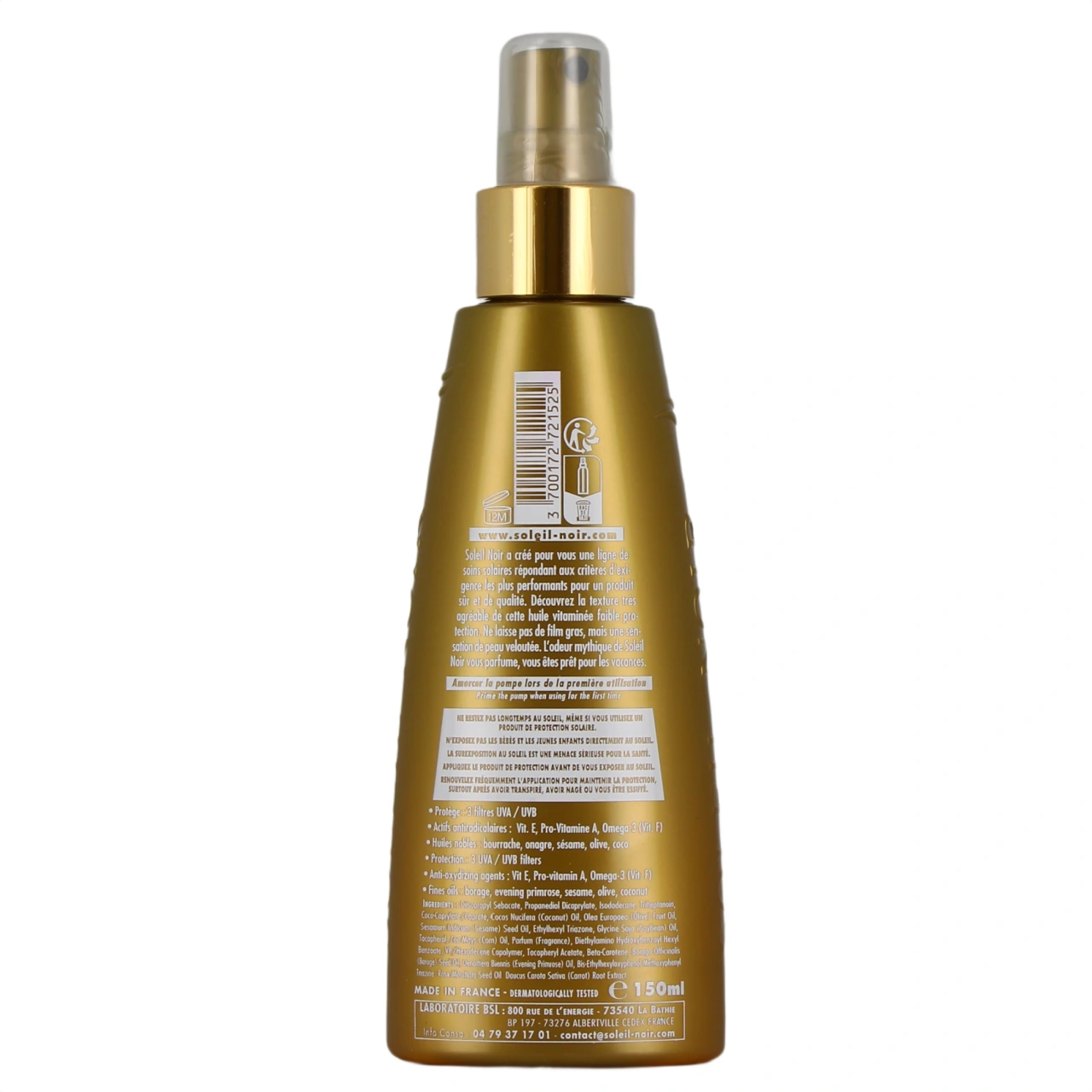 Soleil Noir Spray Huile Sèche - Vue 12
