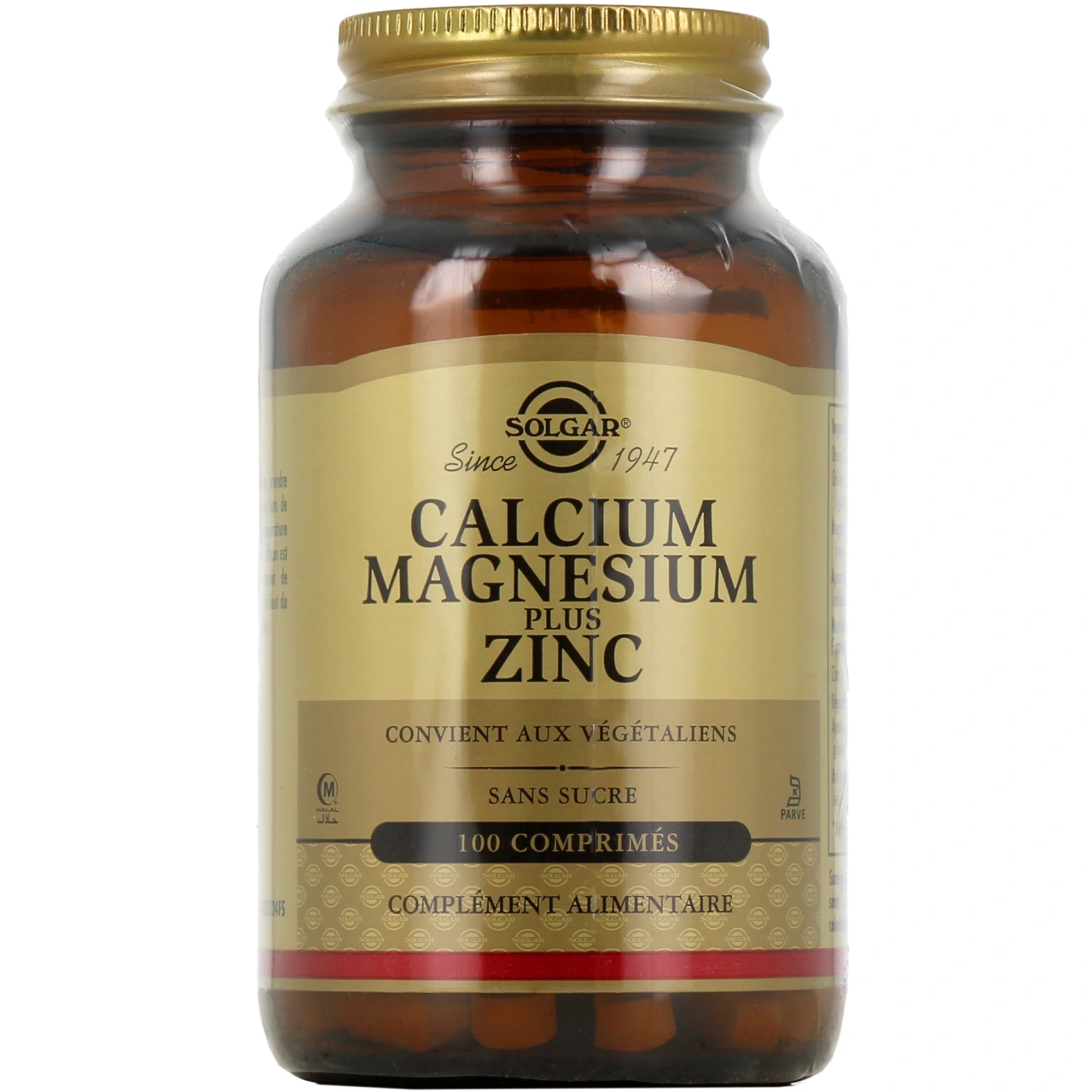 Solgar Calcium Magnésium Plus Zinc - Solgar
