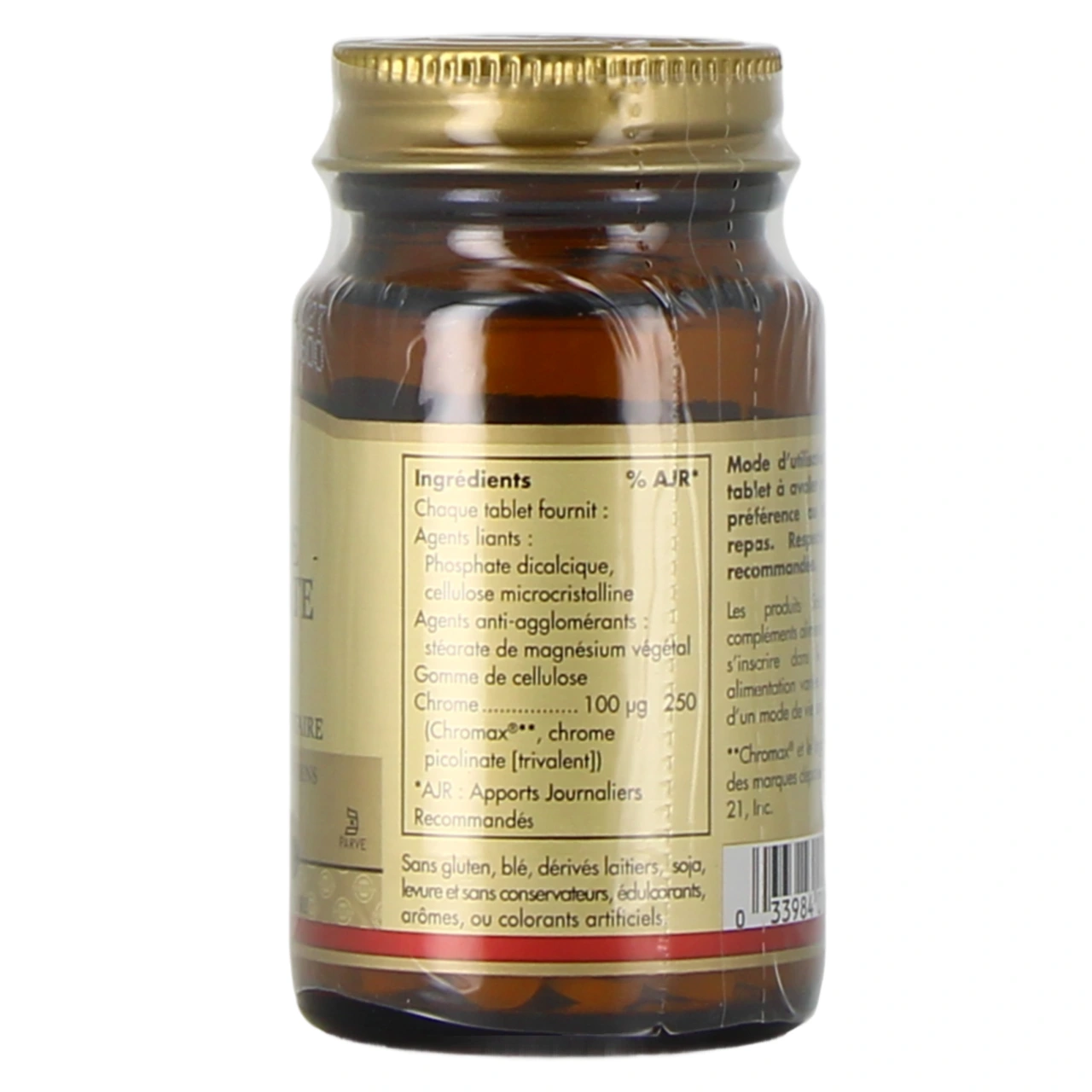 Solgar Chrome Picolinate - Vue 3