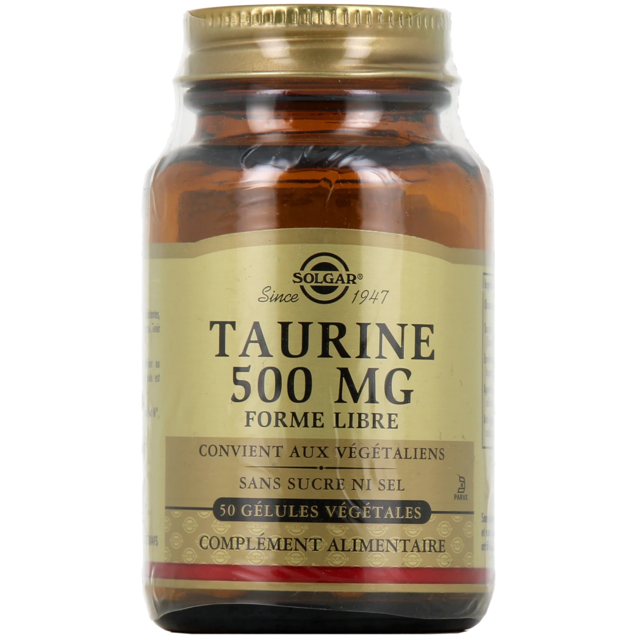 Solgar Taurine 500mg - Solgar