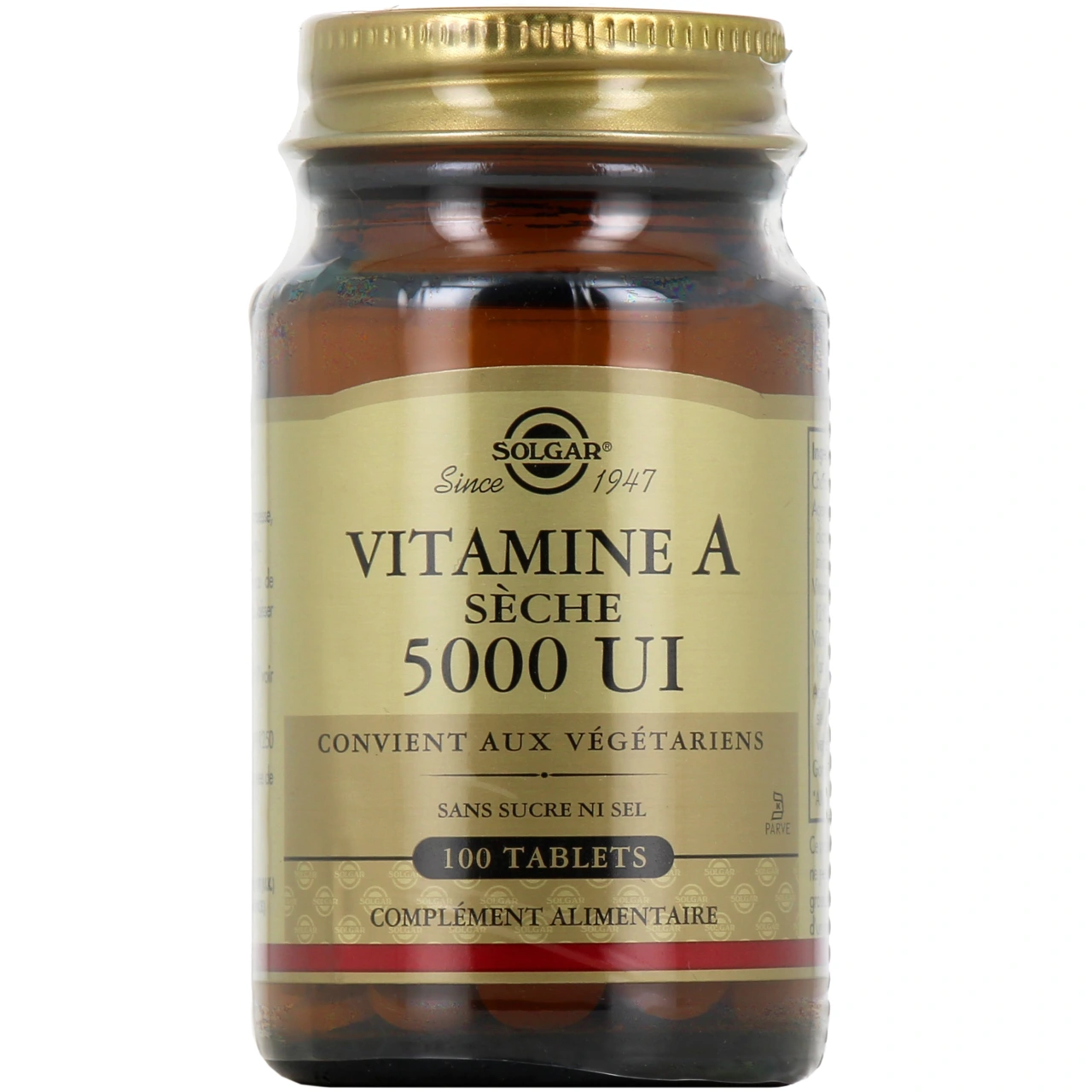 Solgar Vitamine A sèche - Solgar