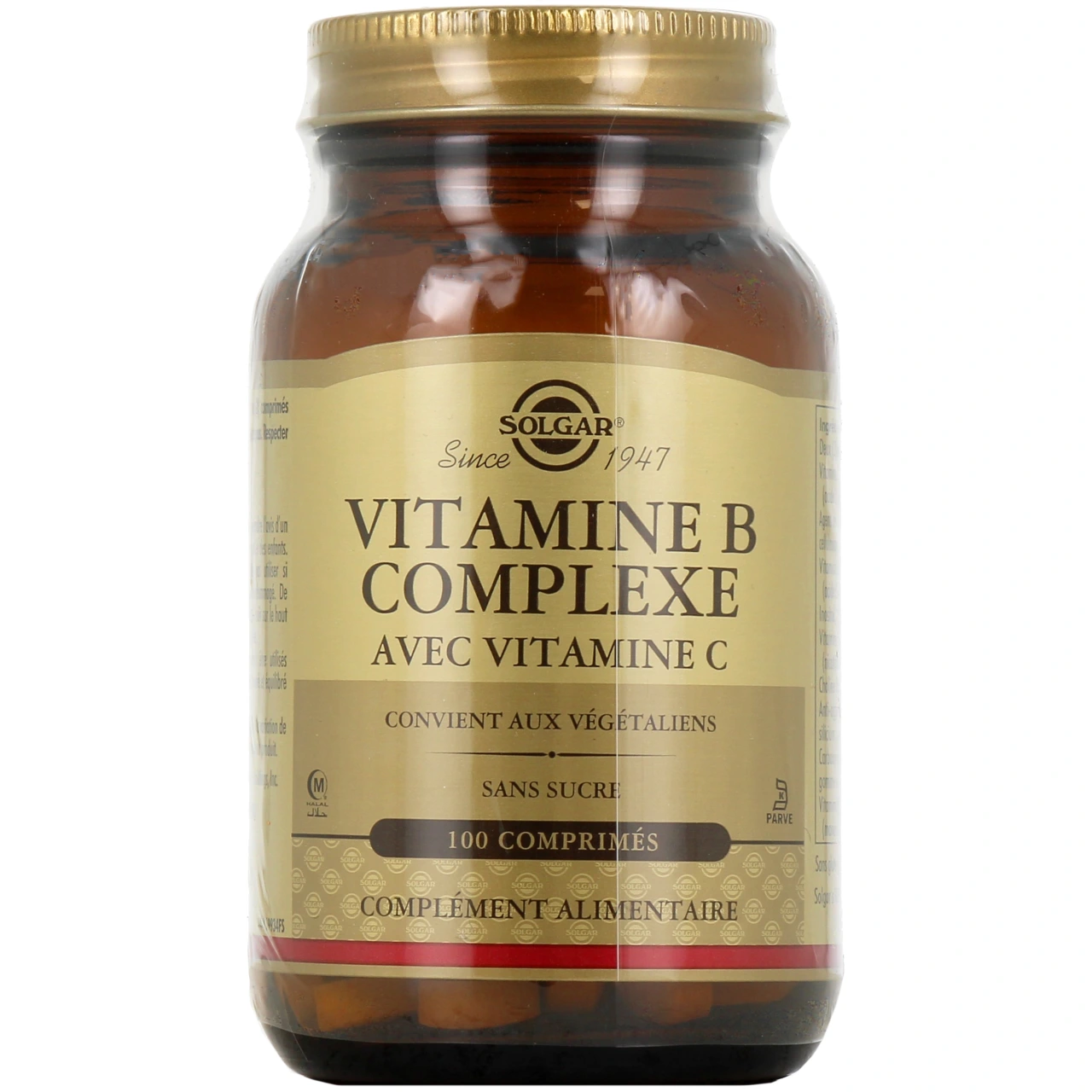 Solgar Vitamine B Complexe Avec Vitamine C - Solgar