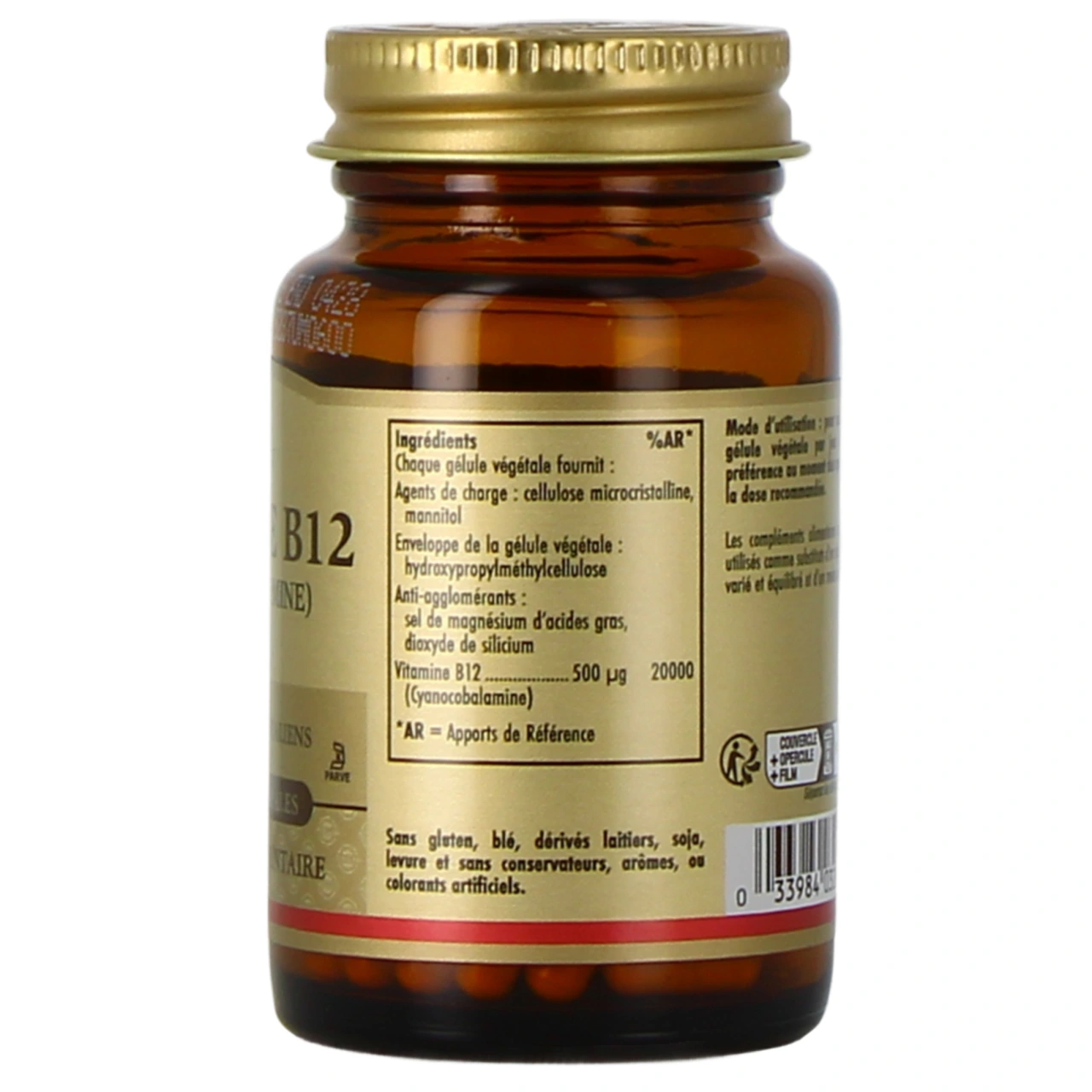 Solgar Vitamine B12 - Vue 3