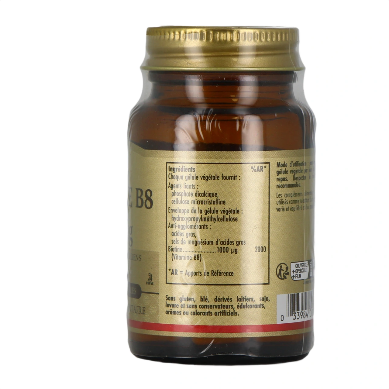 Solgar Vitamine B8 - Vue 3