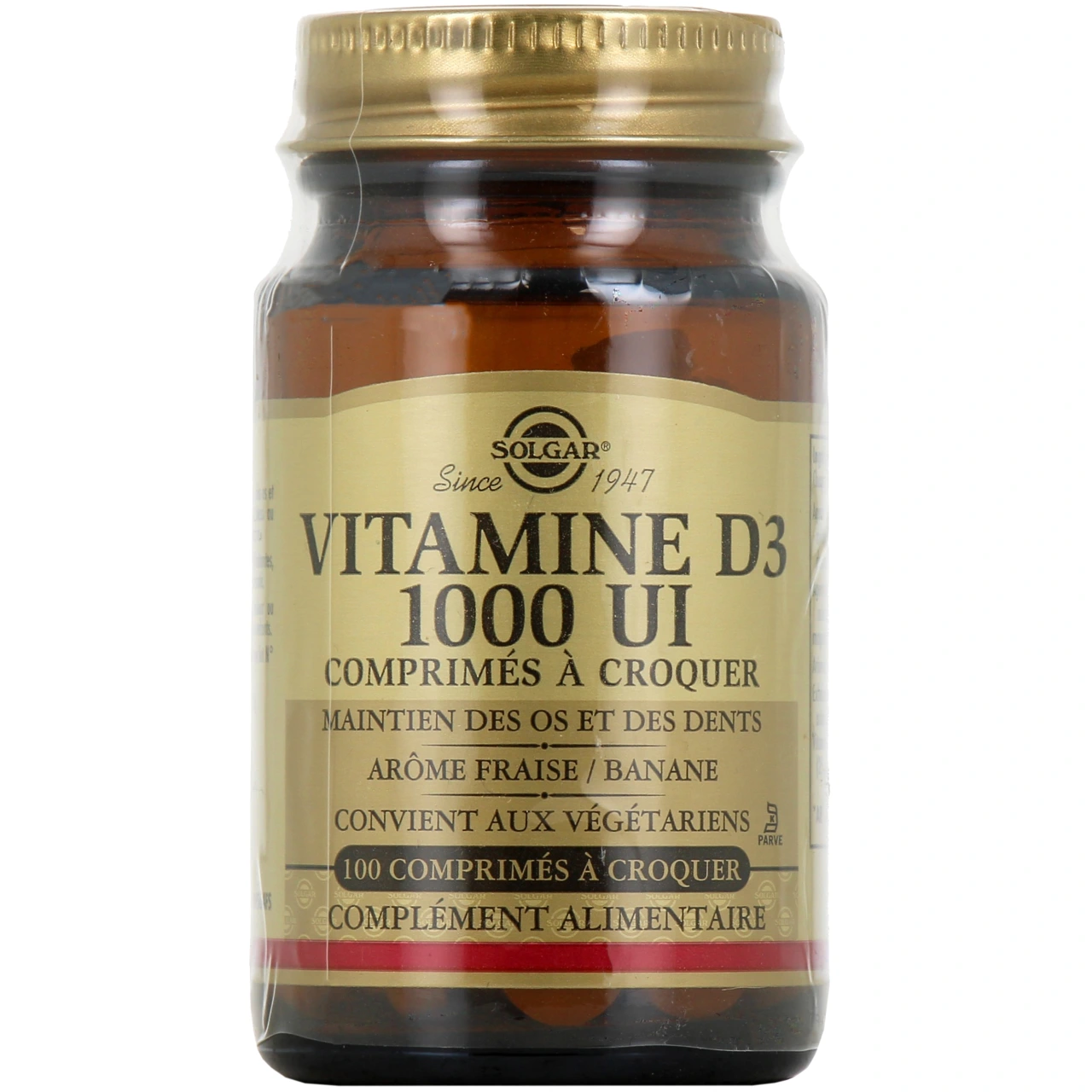 Solgar Vitamine D3 1000 UI - Solgar