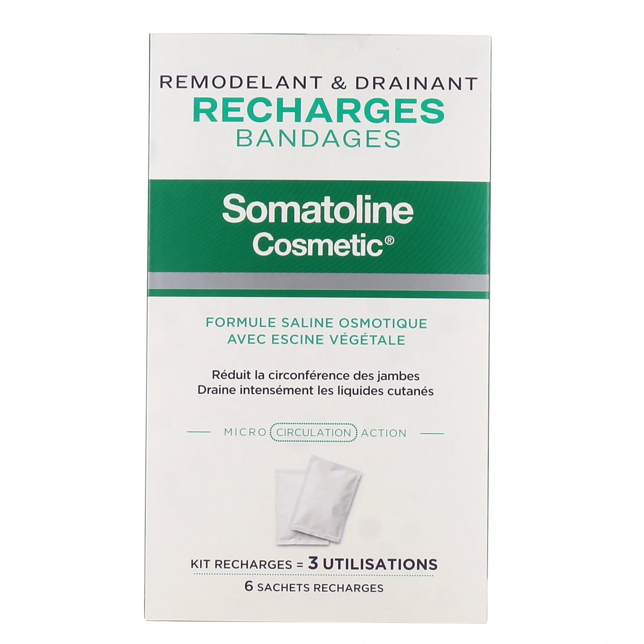 Somatoline Cosmetic Bandages Remodelants & Drainants - Vue 5