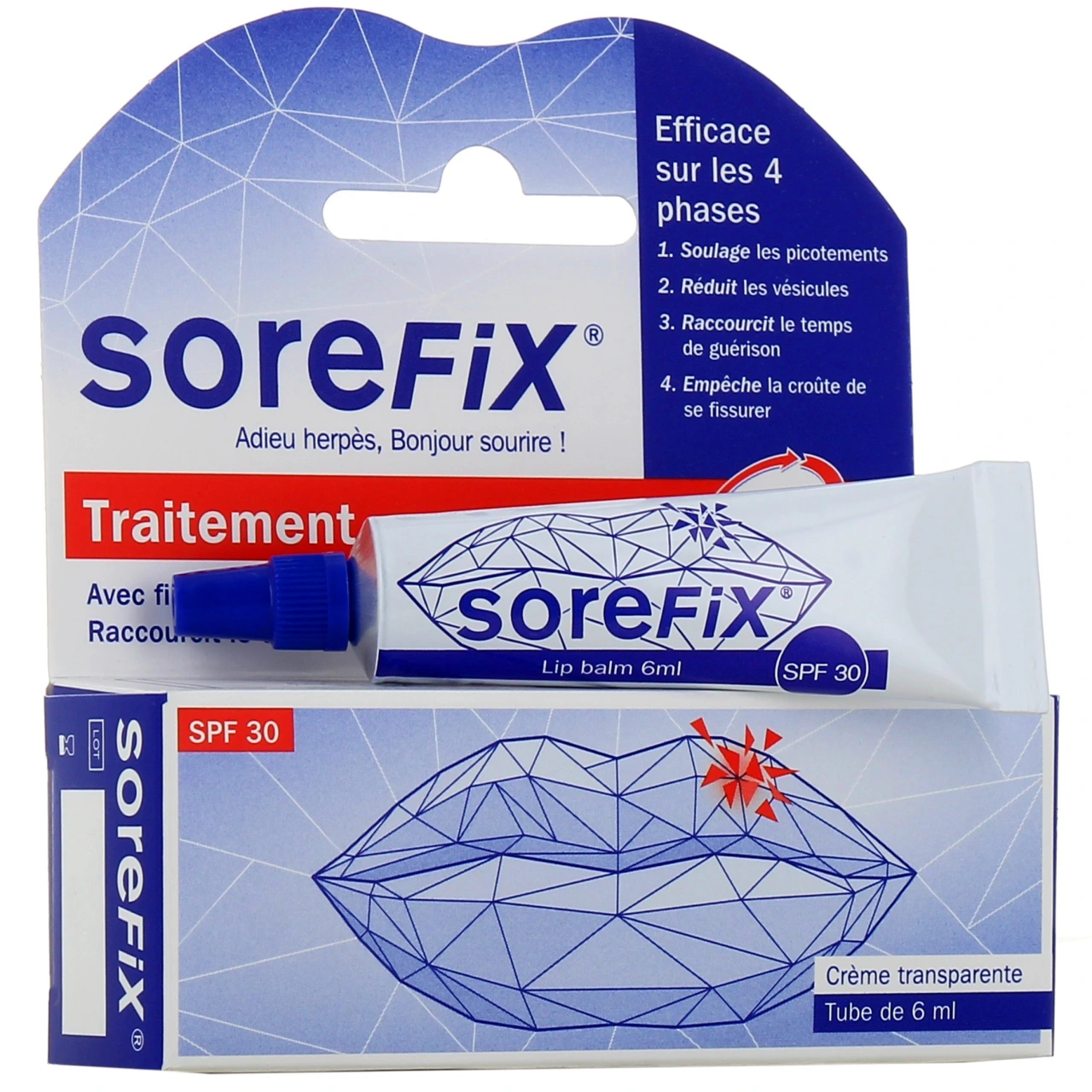 Sorefix Gel labial SPF30 - Tradiphar