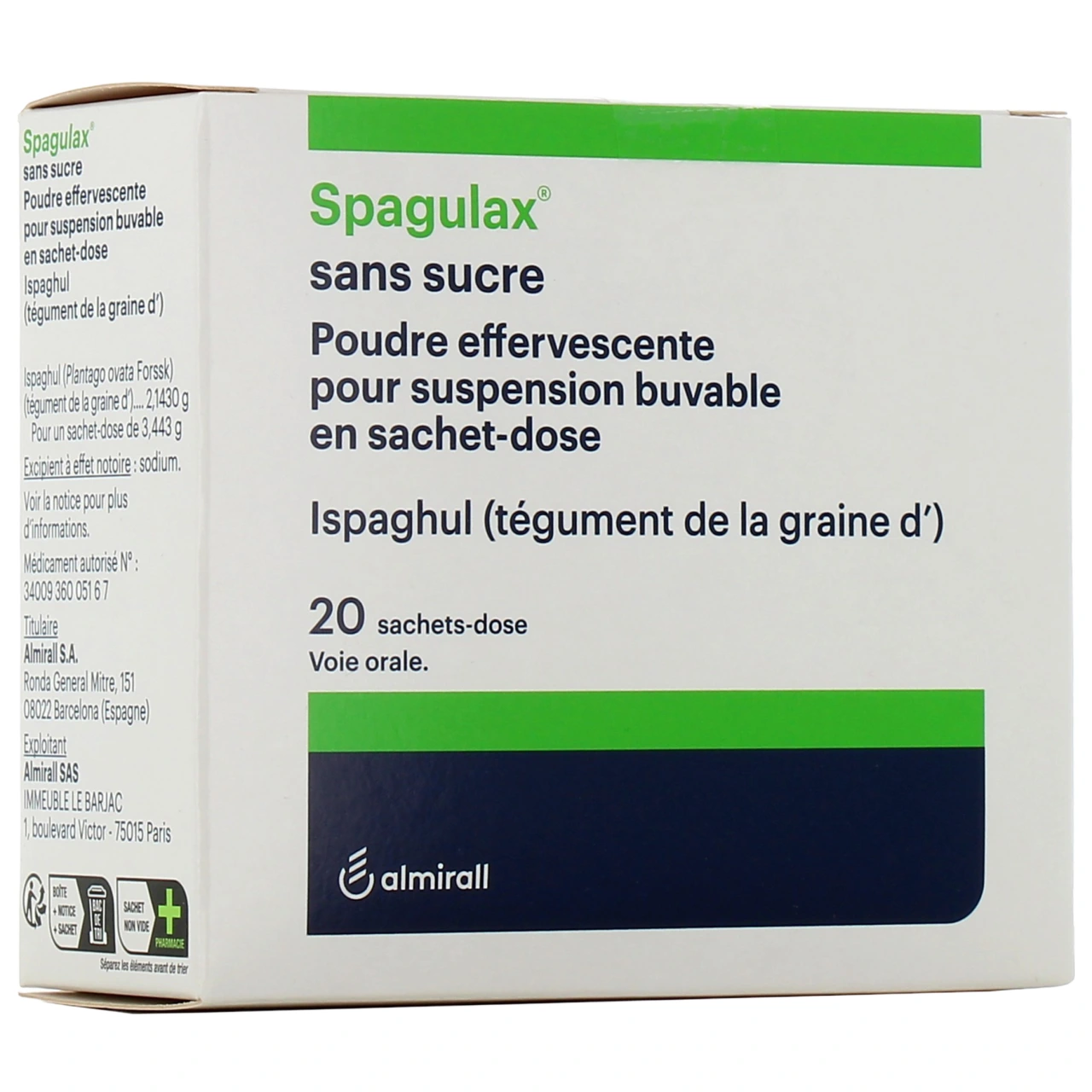 Spagulax Poudre Effervescente - Vue 4