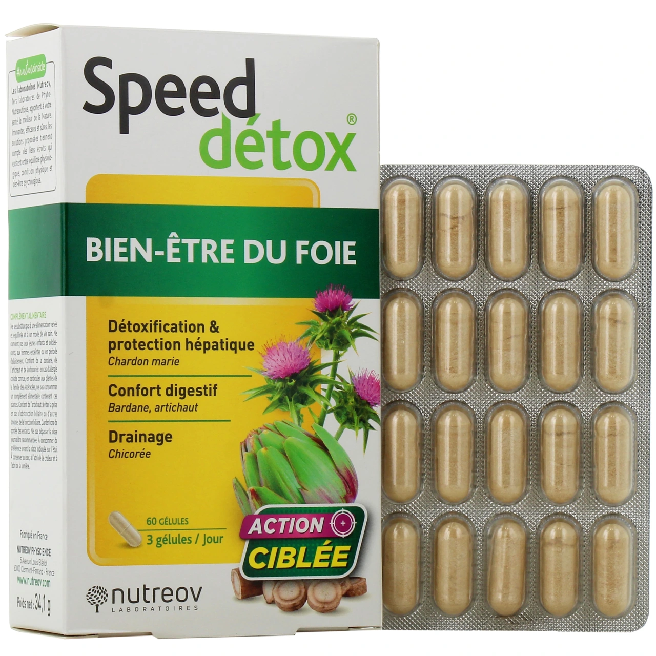 Speed Détox Bien-Etre du Foie - Nutreov Physcience