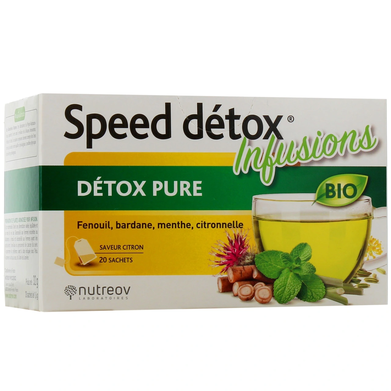 Speed Détox Infusion Détox Pure - Nutreov Physcience