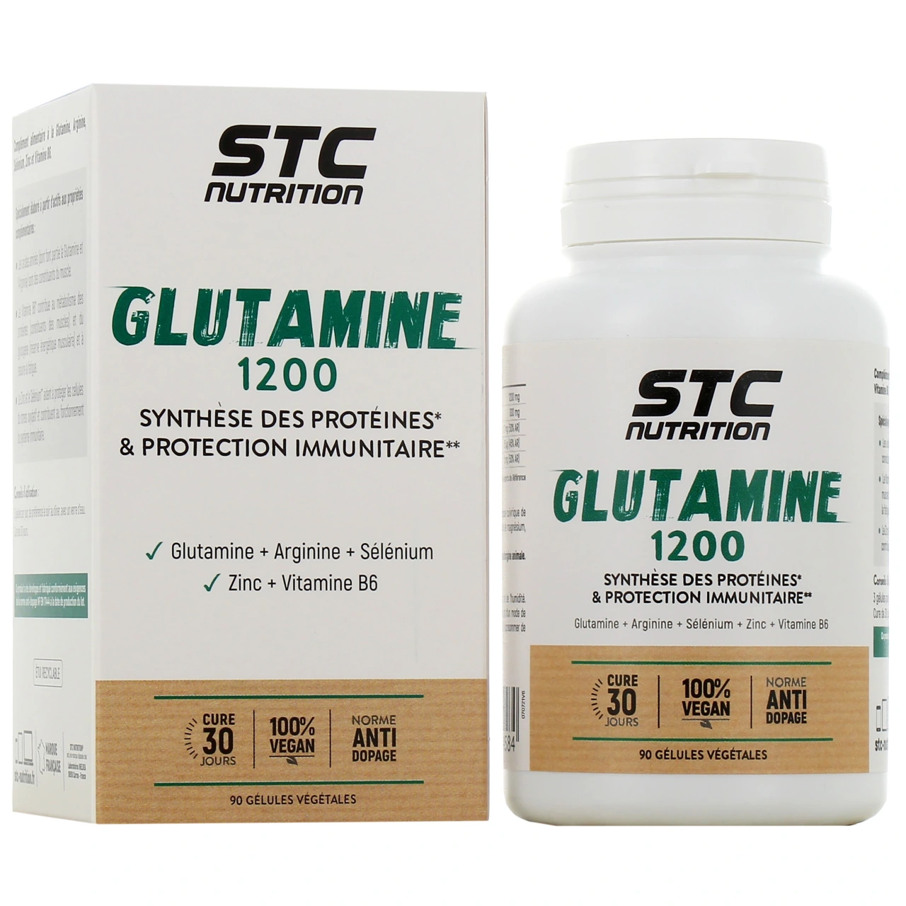 STC Nutrition Glutamine 1200 - STC nutrition