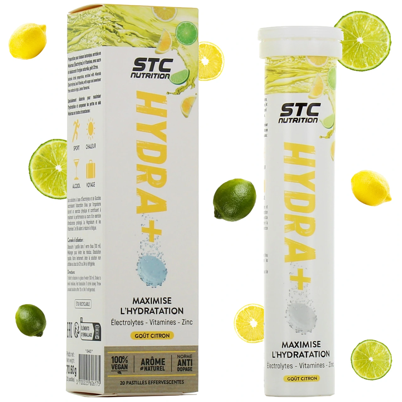 STC Nutrition Hydra+ Pastilles Effervescentes - STC nutrition
