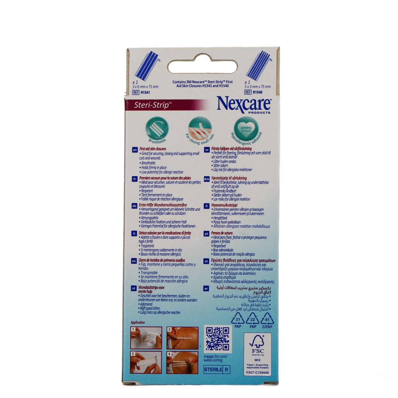 Steri Strip - Vue 12