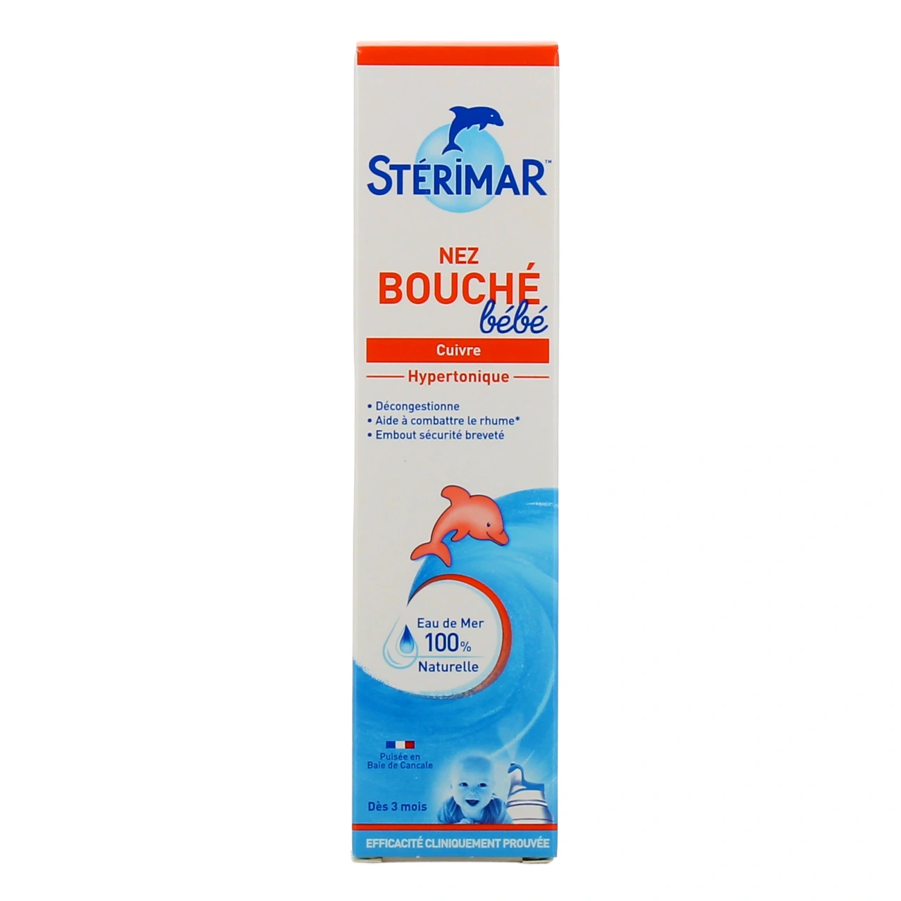 Stérimar Nez Bouché Bébé Spray Hypertonique Cuivre - Vue 2