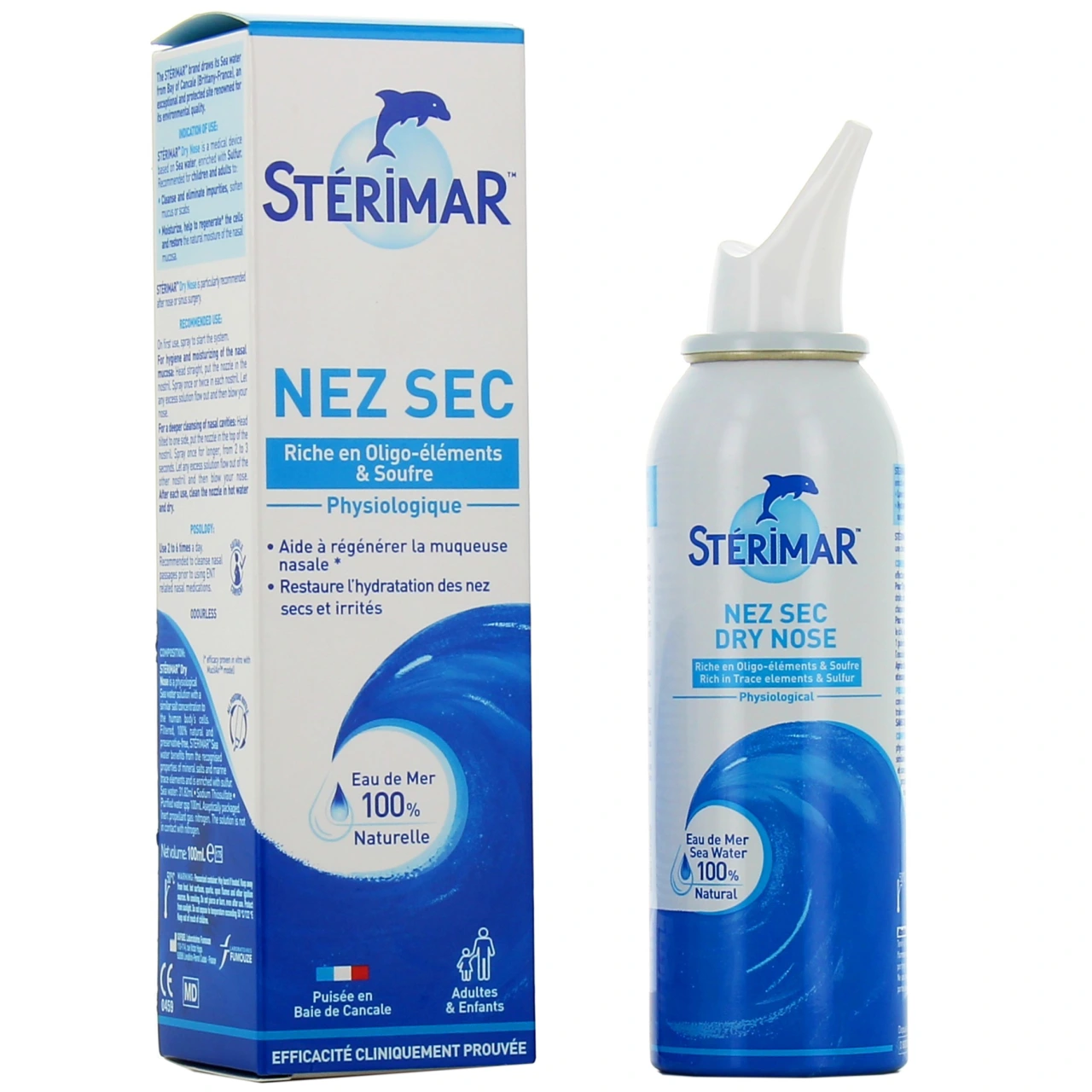 Stérimar Nez Sec Oligo-Éléments Soufre - Stérimar