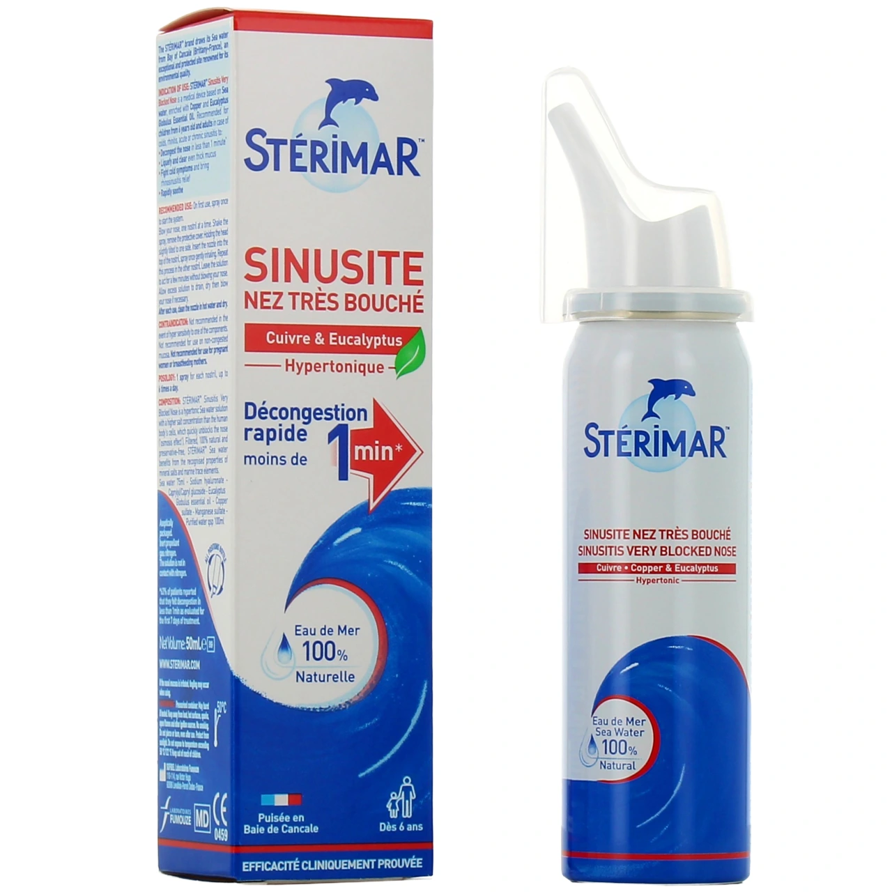 Stérimar Sinusite Nez Très Bouché - Stérimar