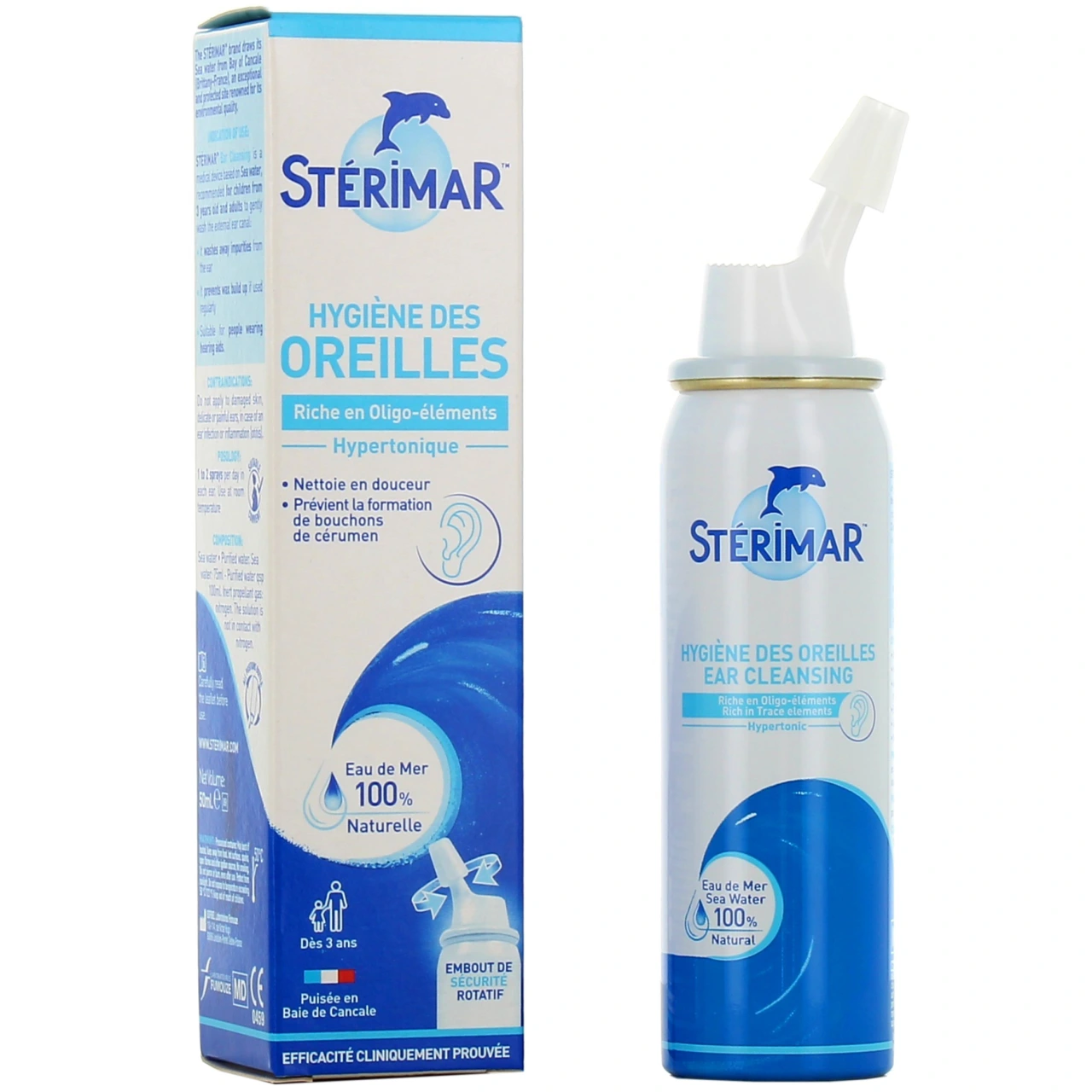 Stérimar Spray Hygiène des Oreilles - Stérimar