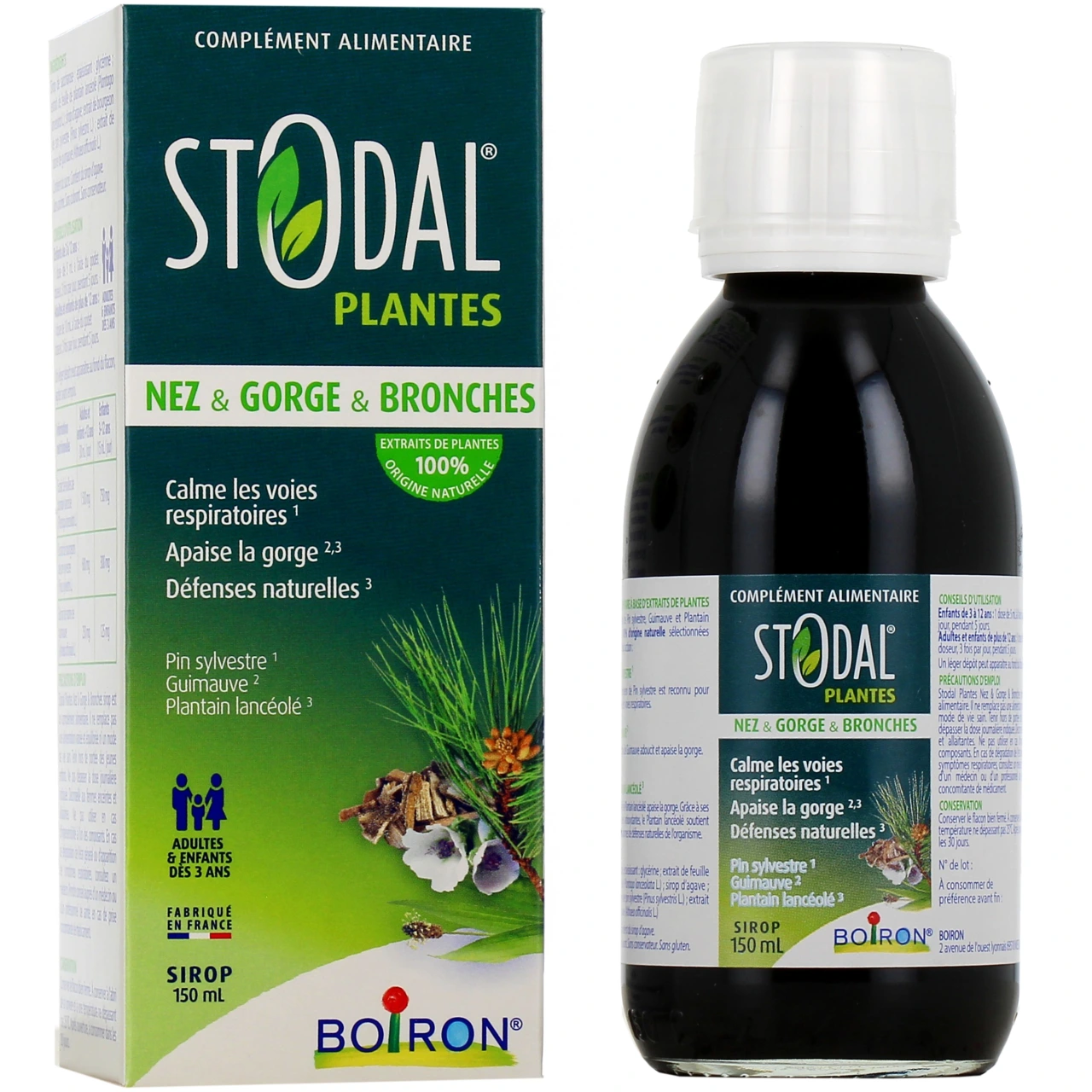 Stodal Plantes Nez Gorge Bronches - Boiron