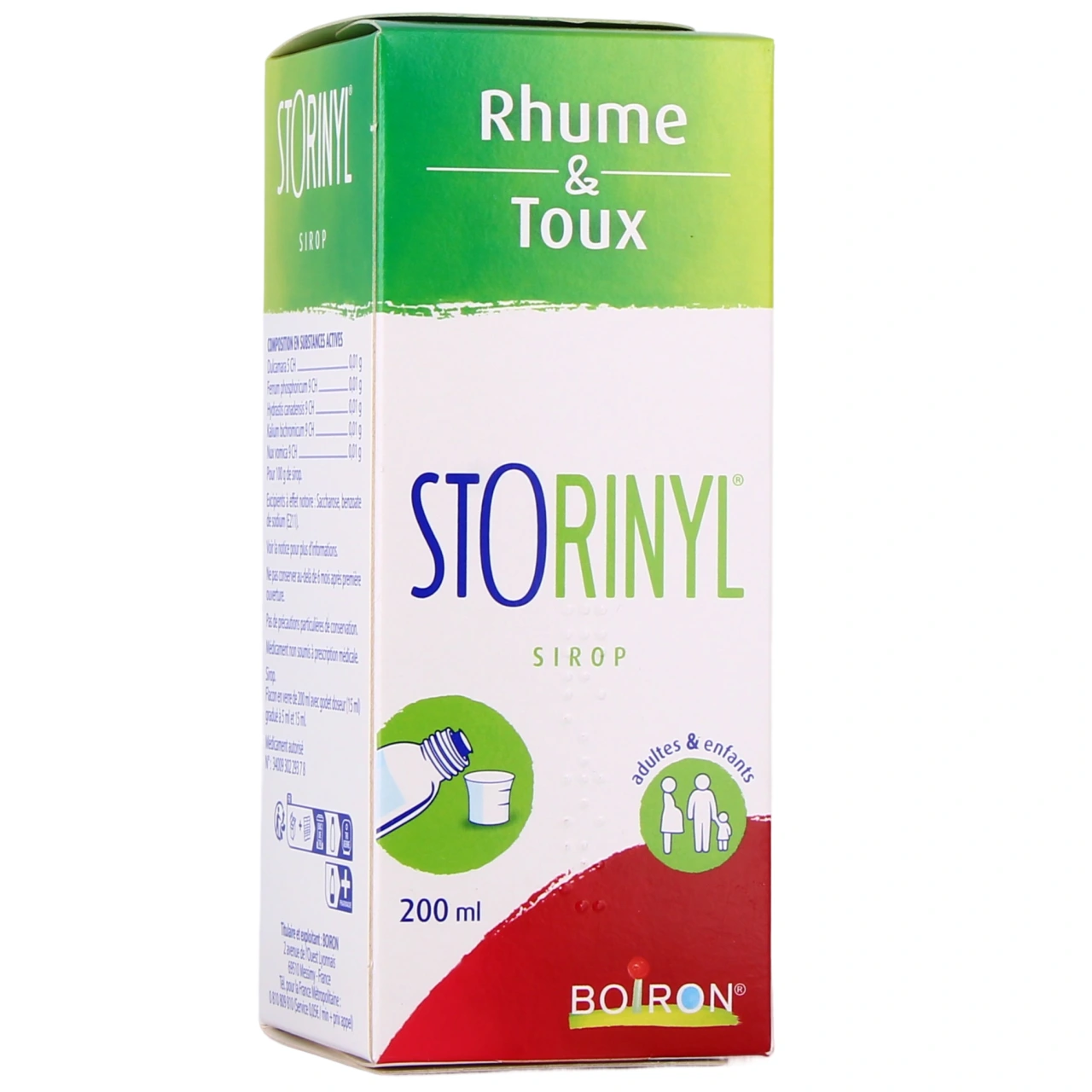 Storinyl Sirop Rhume & Toux - Boiron