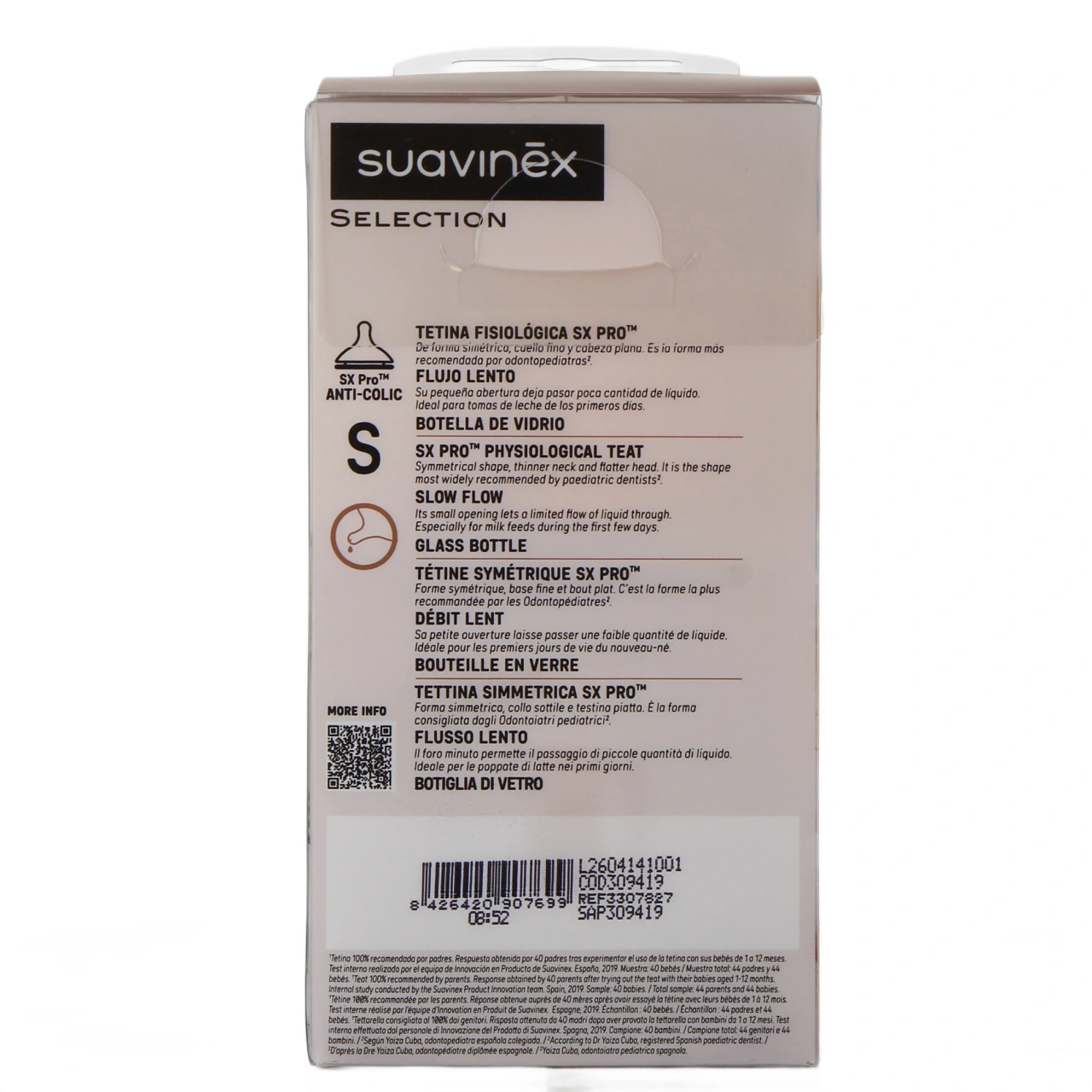 Suavinex Biberon Verre - Vue 3