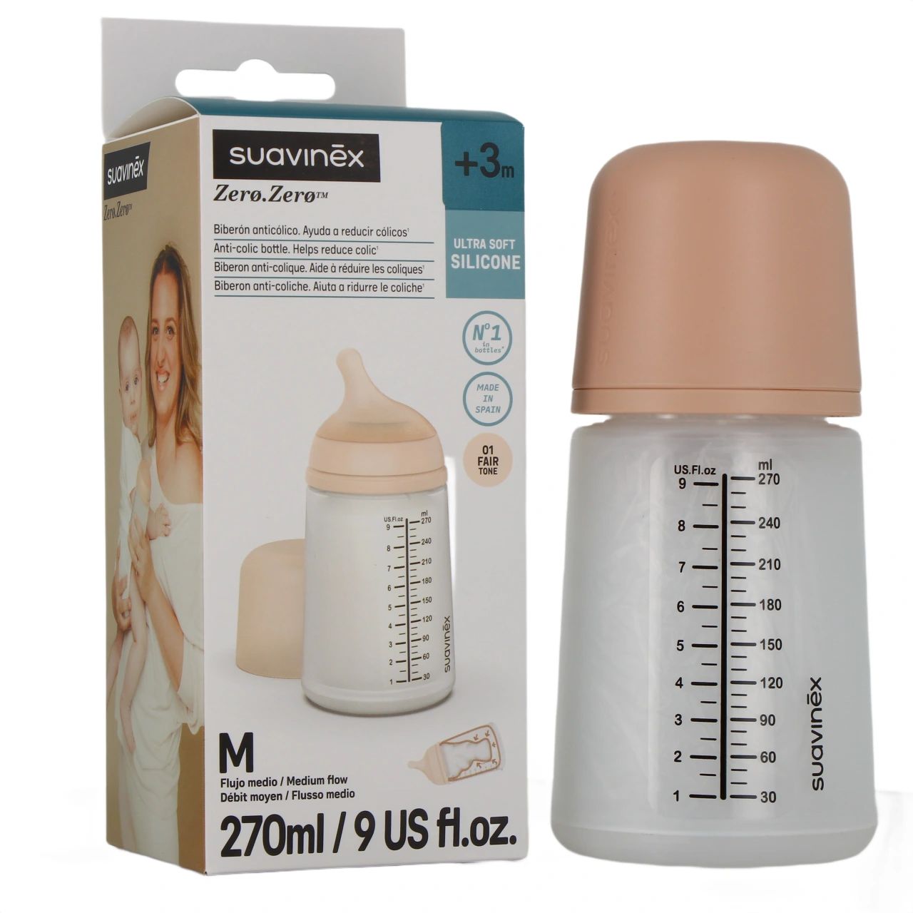 Suavinex Biberon Zero Zero - Vue 7