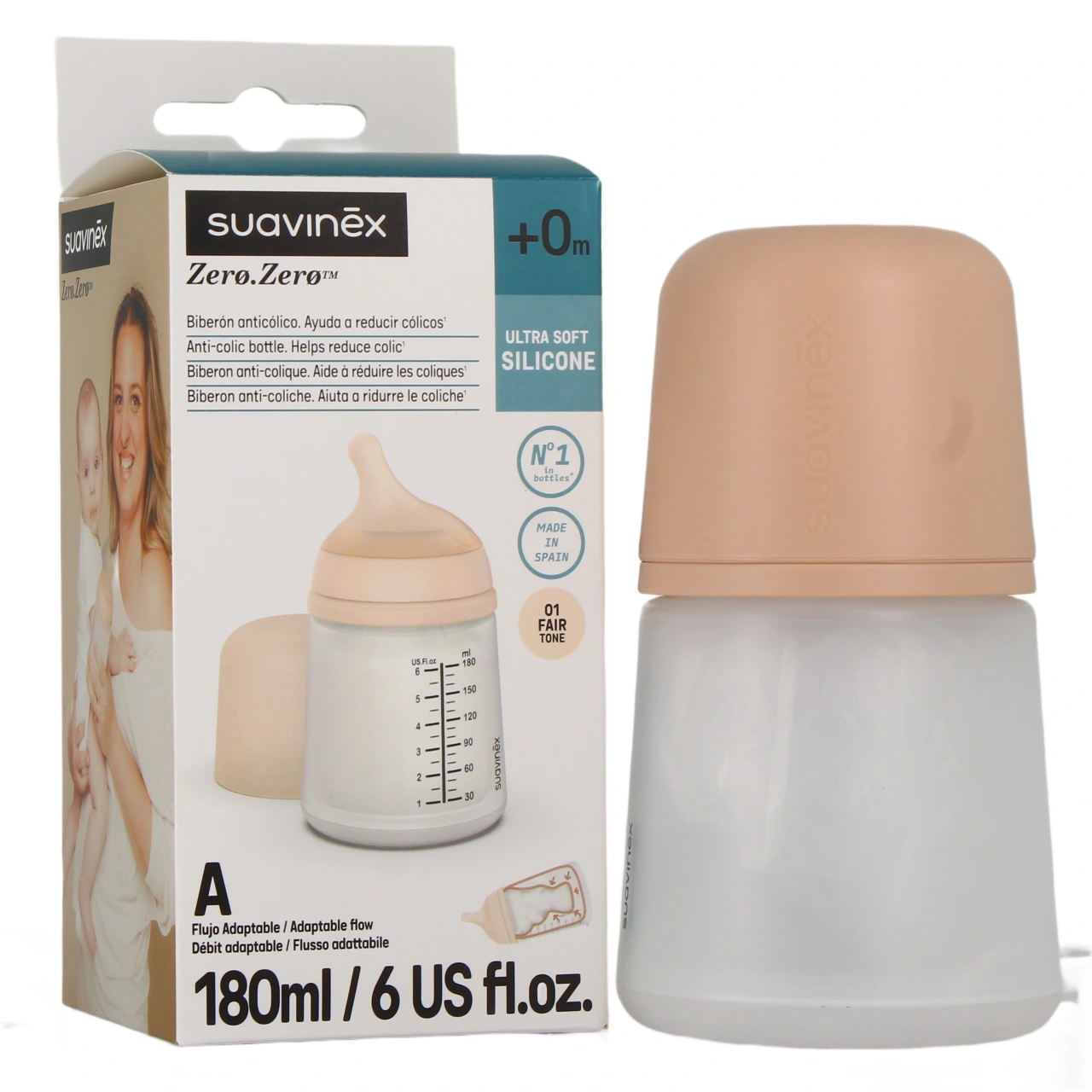 Suavinex Biberon Zero Zero - Suavinex