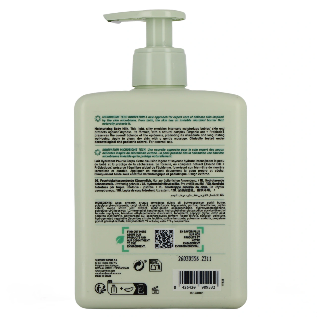 Suavinex Lait Hydratant Corps - Vue 3