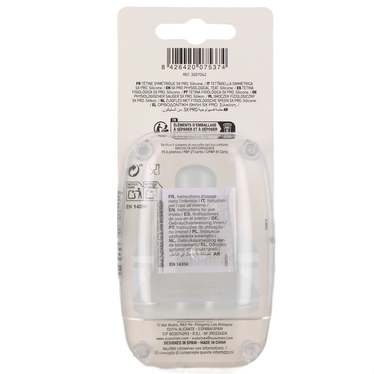 Suavinex Tétines Symétriques SX Pro - Vue 3