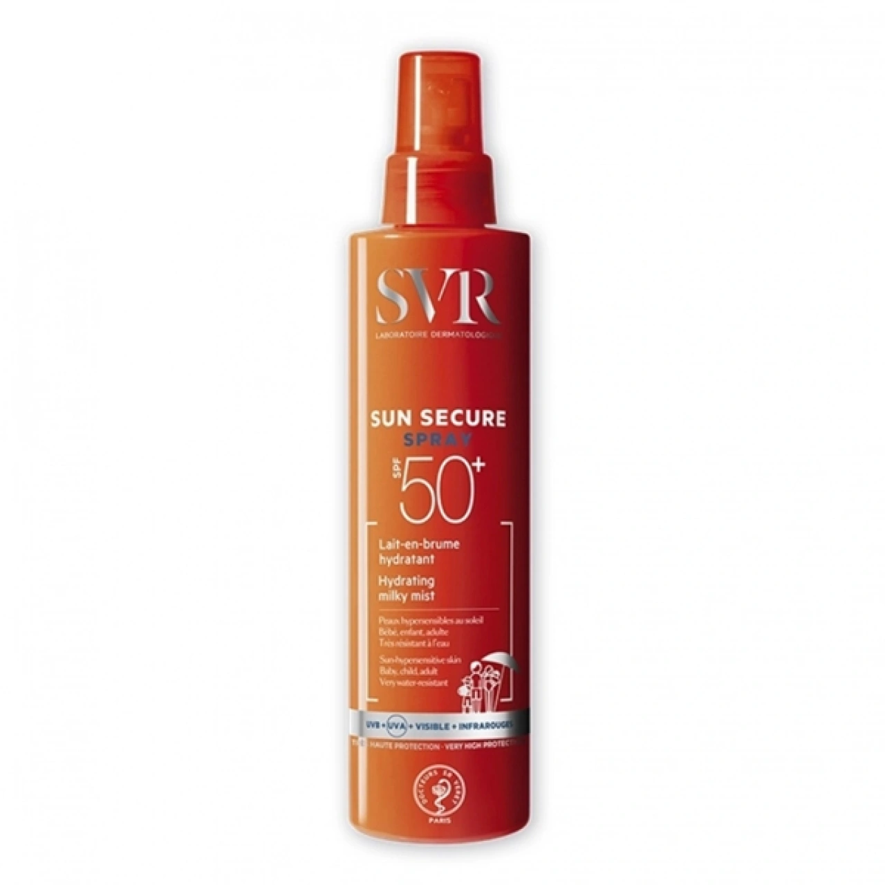 SVR Sun Secure Spray Solaire Hydratant SPF 50+ - Vue 4