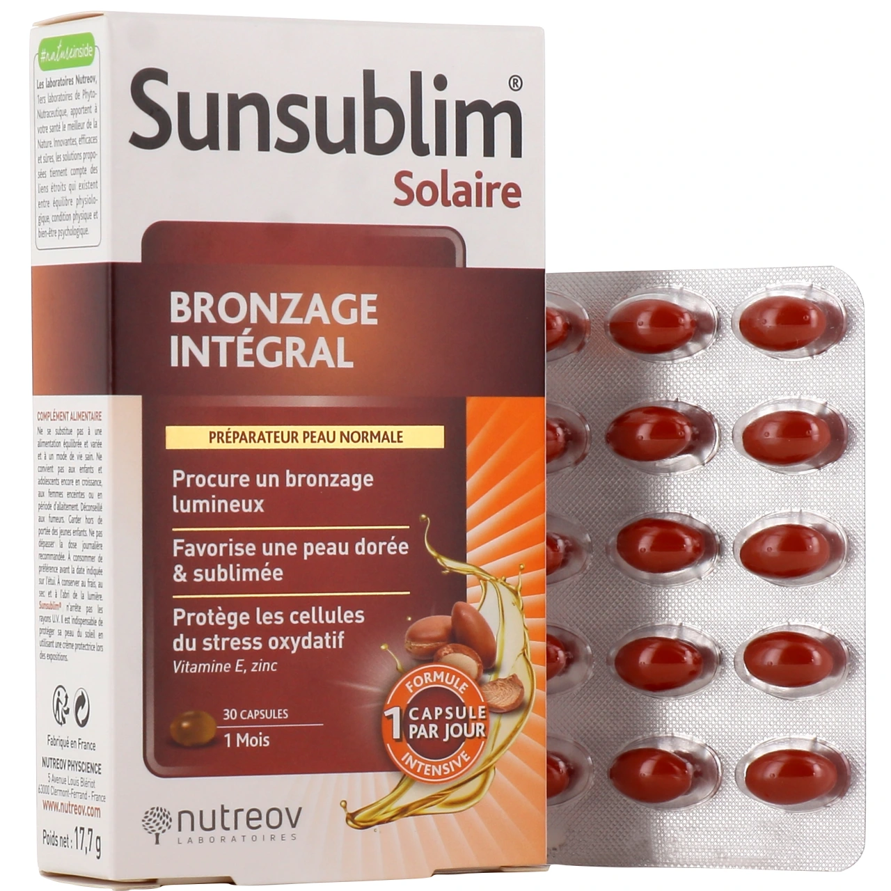 Sunsublim Bronzage Intégral - Nutreov Physcience
