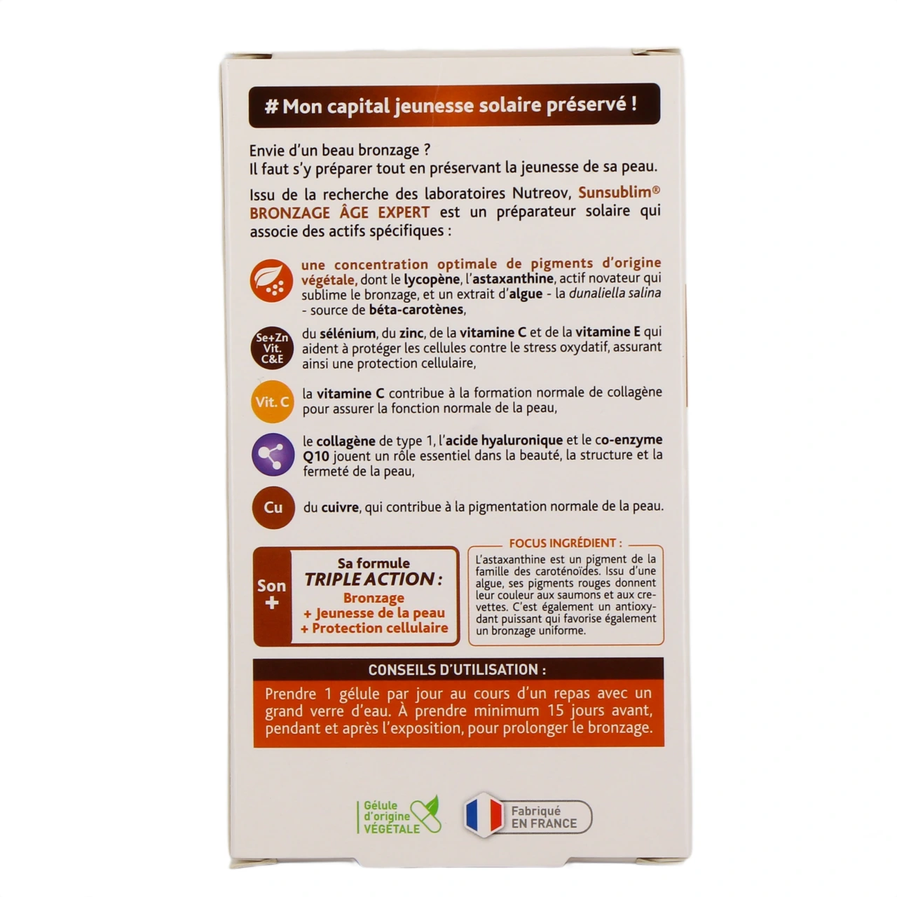 Sunsublim Solaire Bronzage Âge Expert - Vue 3