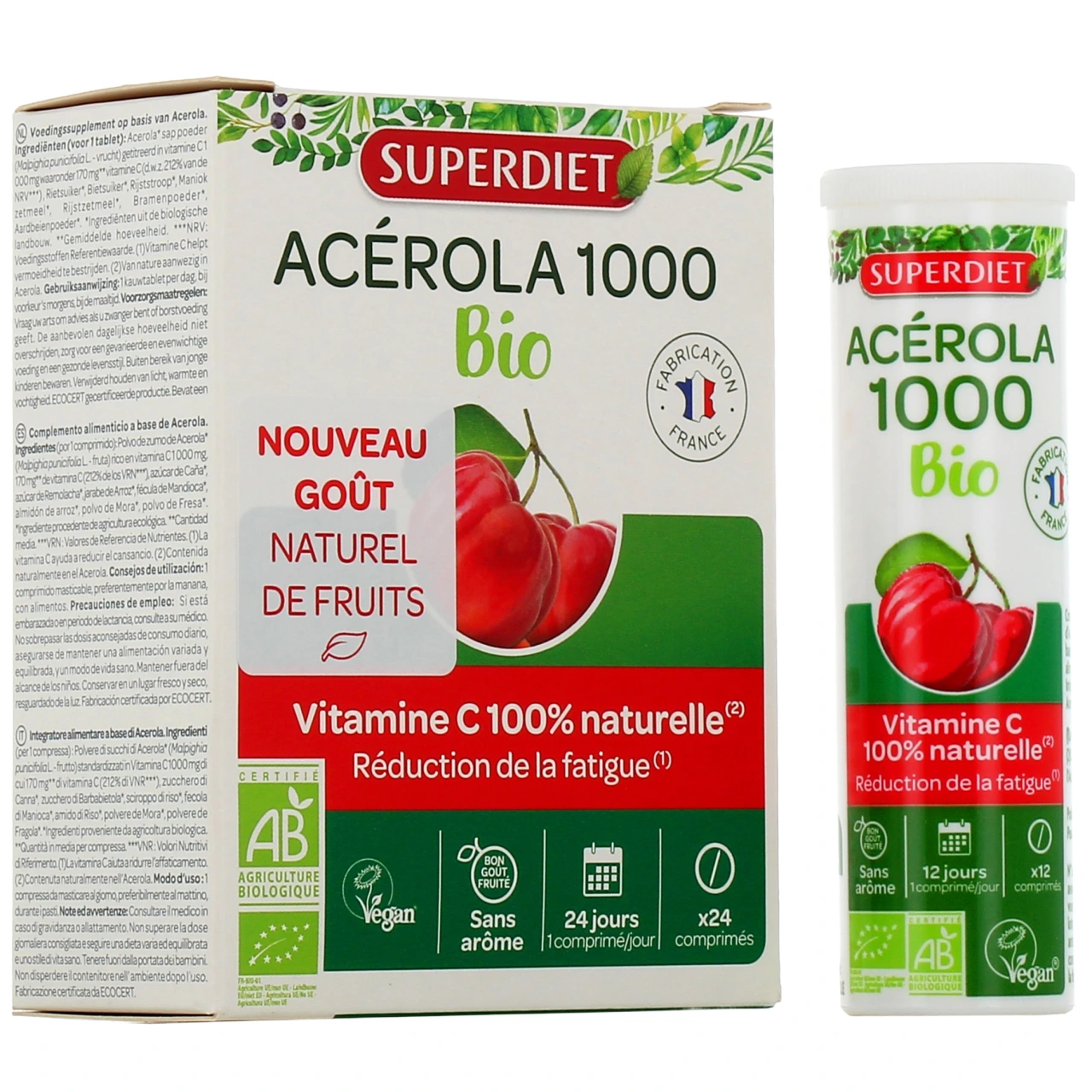 Super Diet Acérola 1000 Bio - Superdiet
