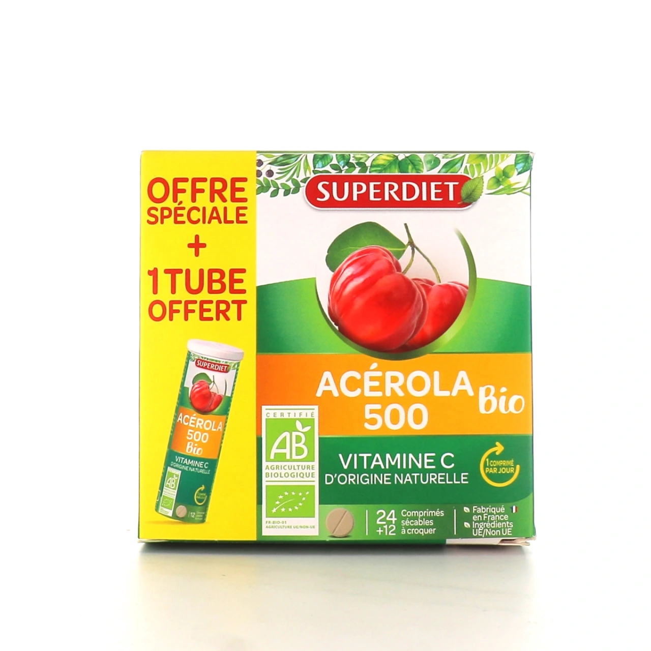 Super Diet Acérola 500 Bio - Vue 6