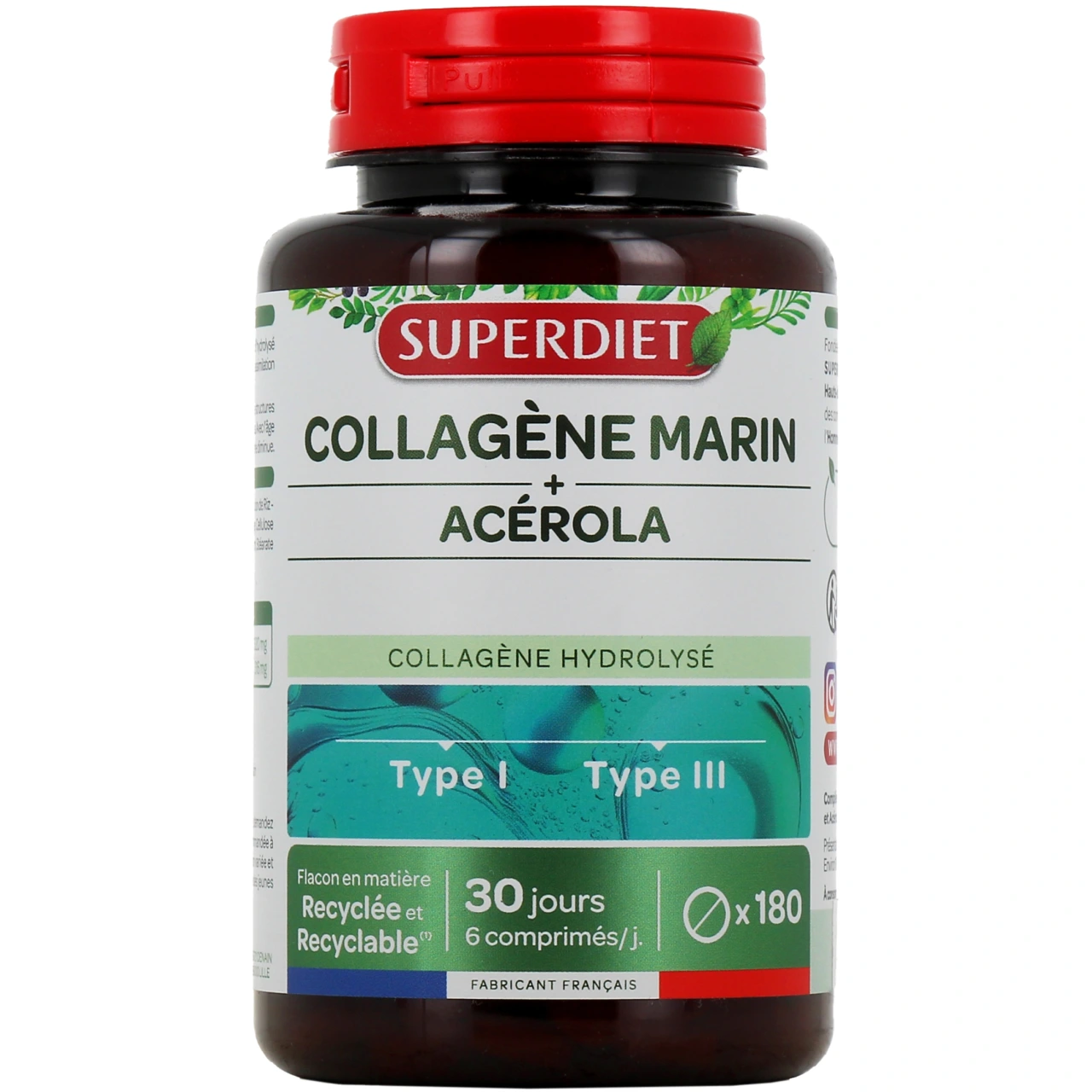 Super Diet Collagène Marin + Acérola - Superdiet