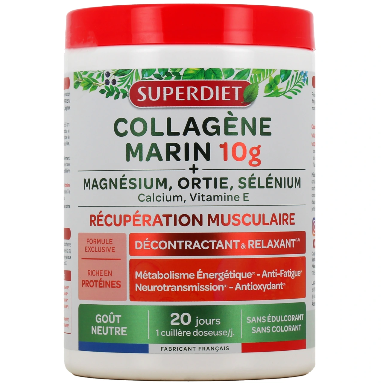 Super Diet Collagène Marin Récupération Musculaire - Superdiet