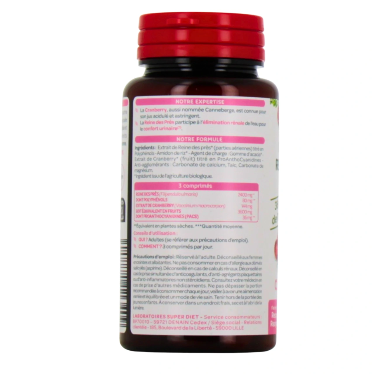 Super Diet Cranberry Reine des Prés Bio - Vue 2