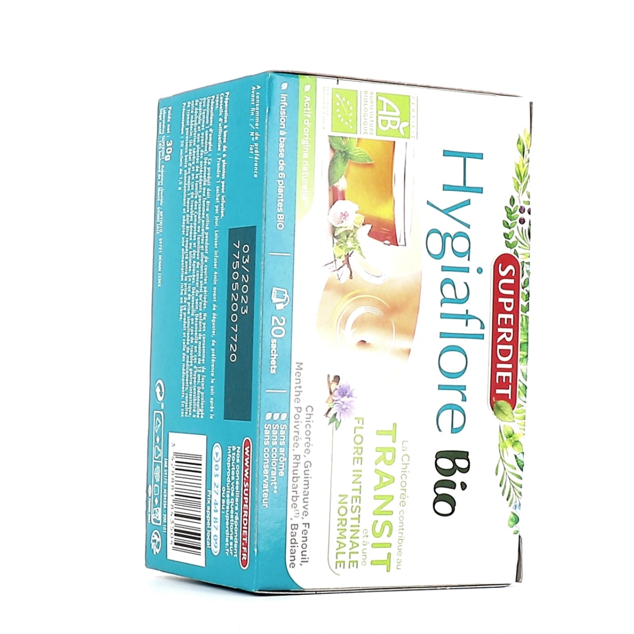 Super Diet Hygiaflore Transit - Vue 3