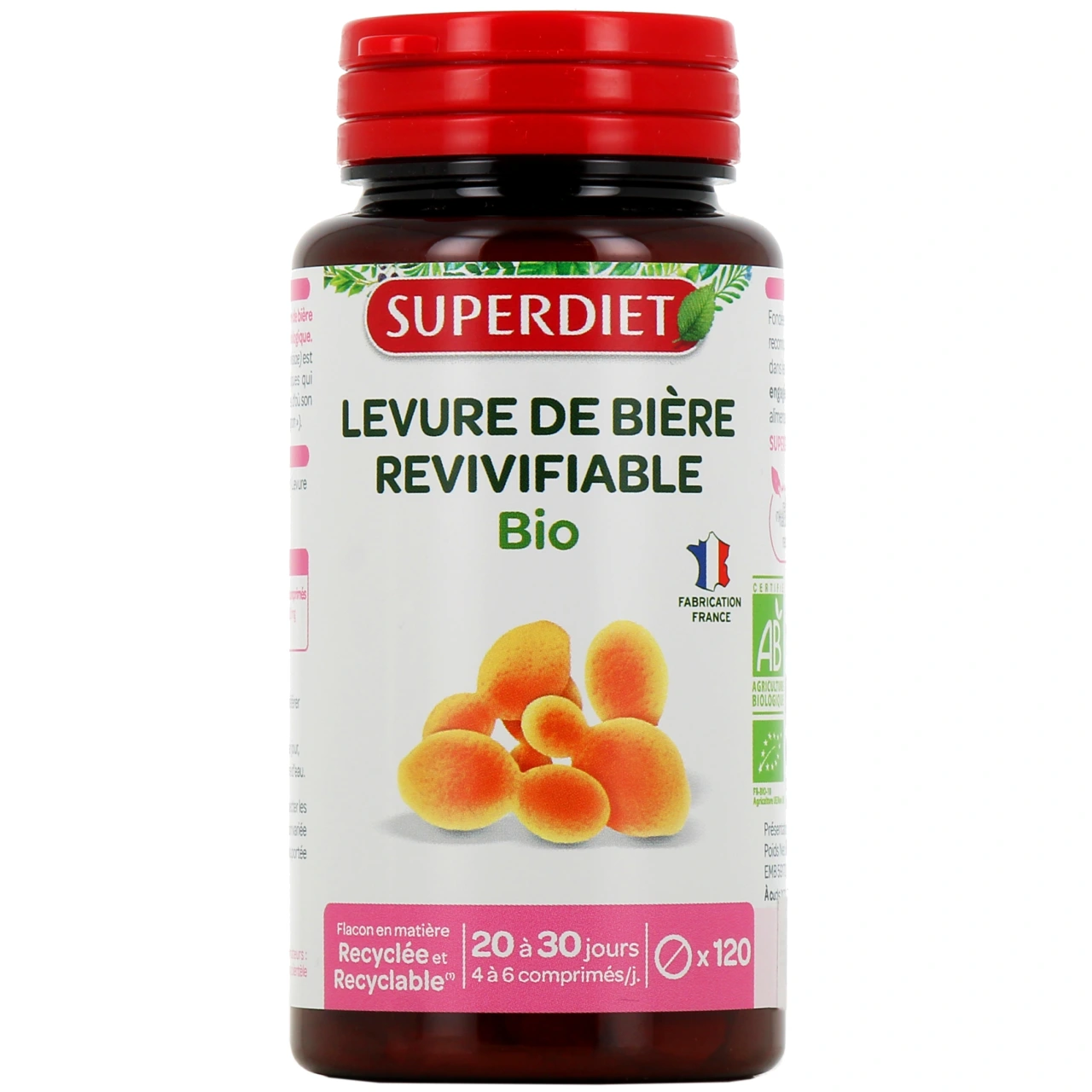 Super Diet Levure De Bière Revivifiable Bio - Superdiet