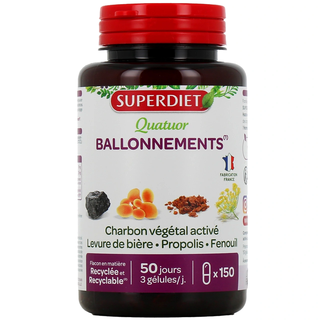 Super Diet Quatuor Ballonnements - Superdiet