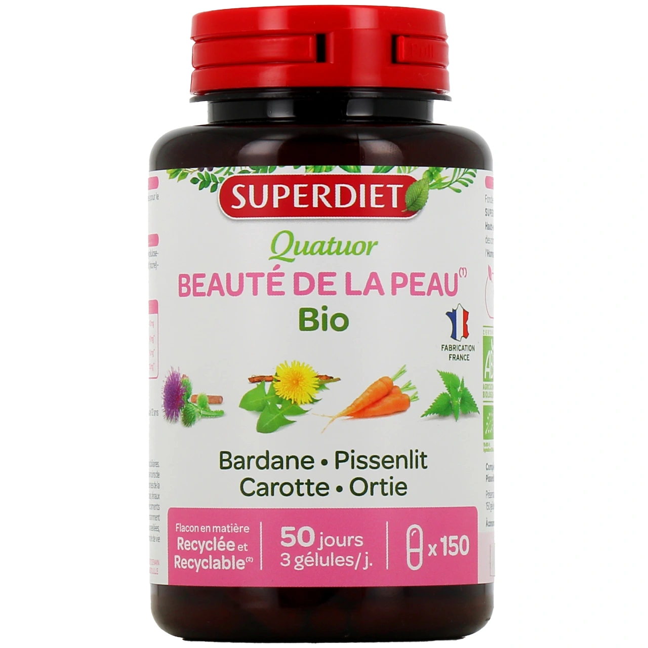 Super Diet Quatuor Beauté de la Peau Bio - Superdiet