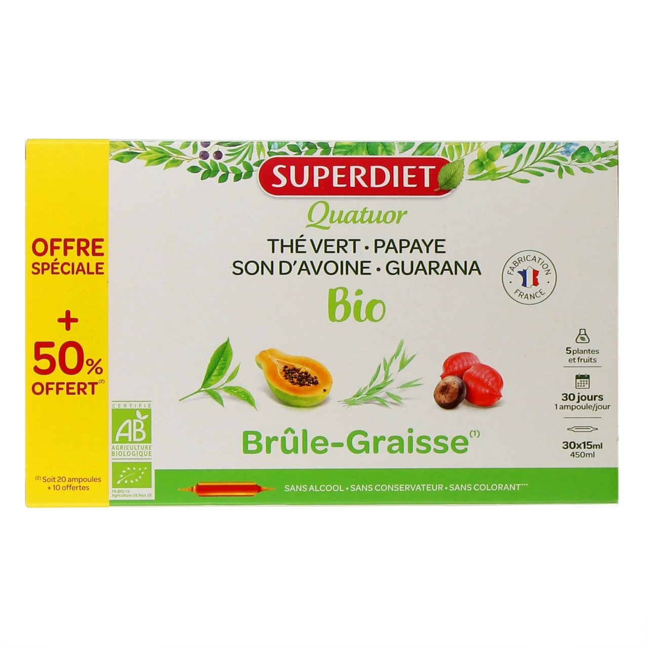 SuperDiet Quatuor Brûle Graisse - Vue 18
