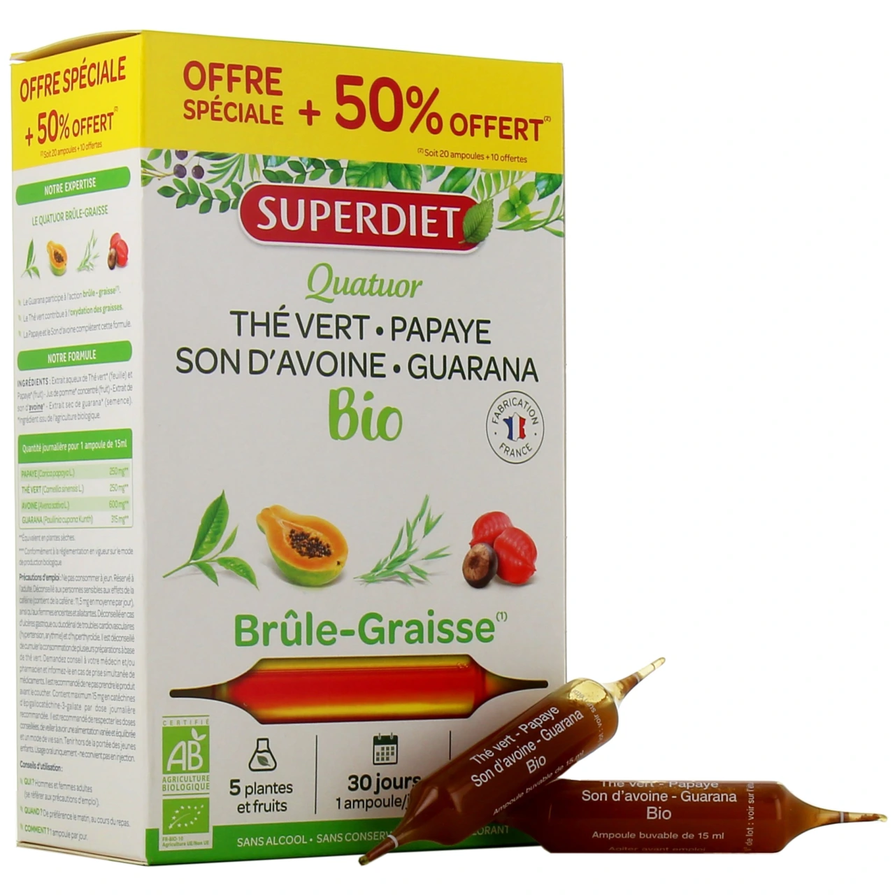 SuperDiet Quatuor Brûle Graisse - Vue 16